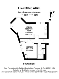 1 Bedrooms Flat to rent in Lisle Street, London WC2H