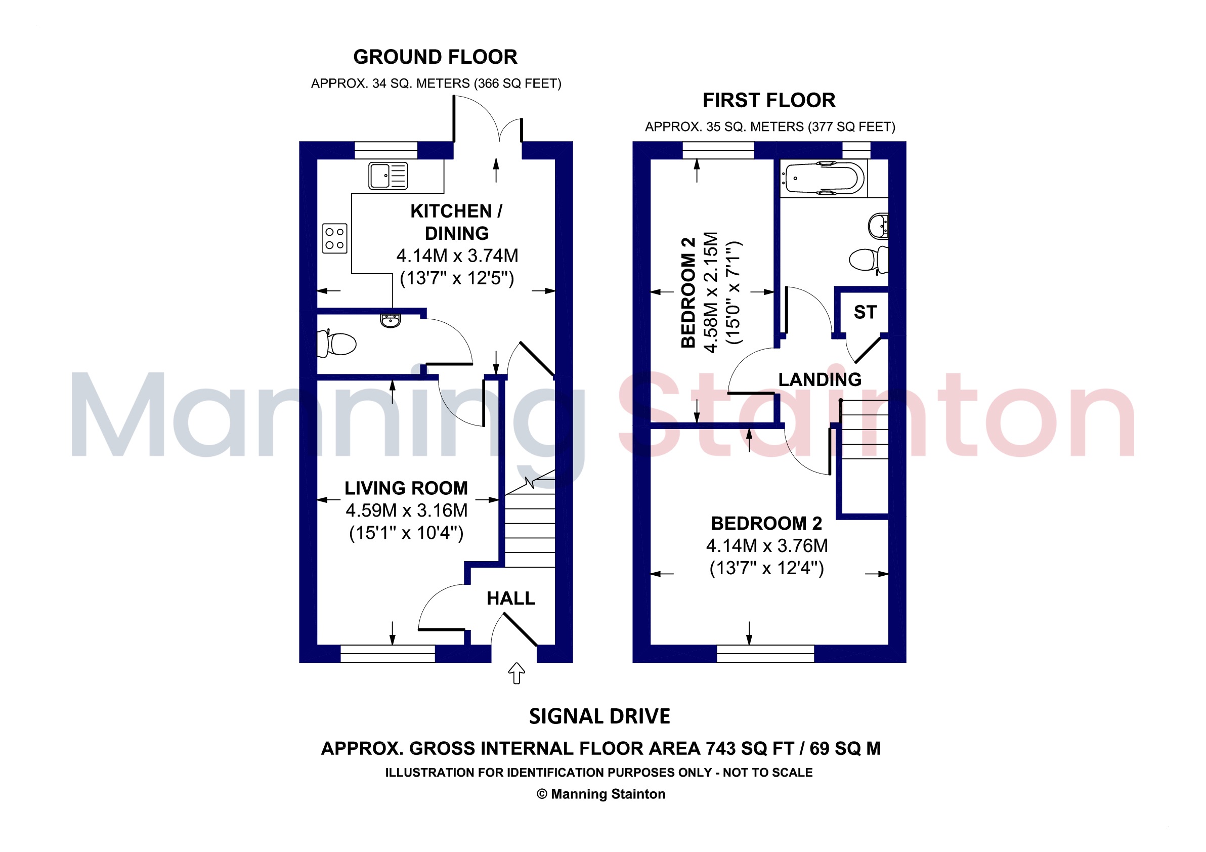 8, Signal Drive, West Yorkshire floorplan