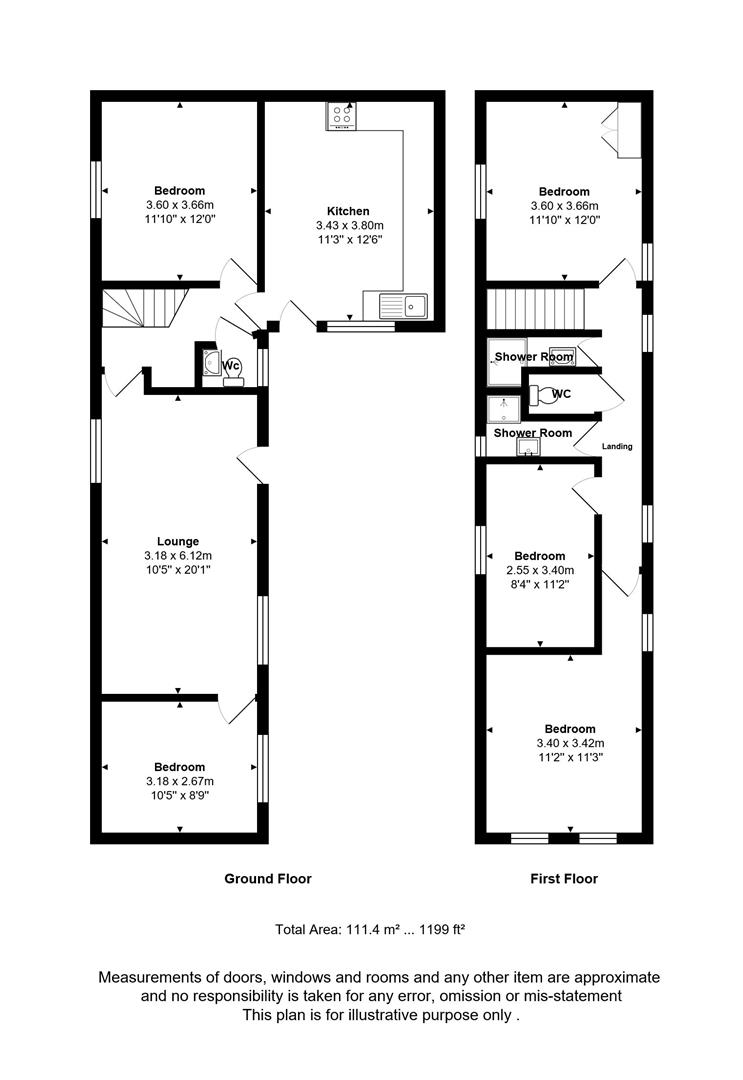 Hackington Cottage, St Stephens Hill, Canterbury floorplan