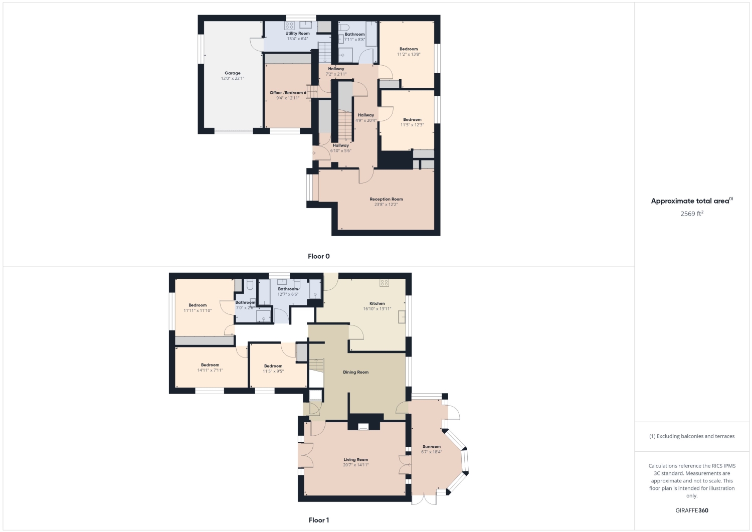 16, Church Lane, Oakham floorplan