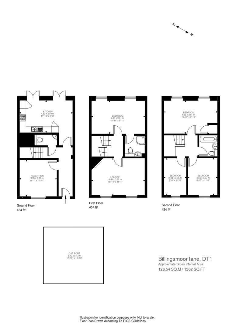 21, Billingsmoor Lane, Dorchester floorplan