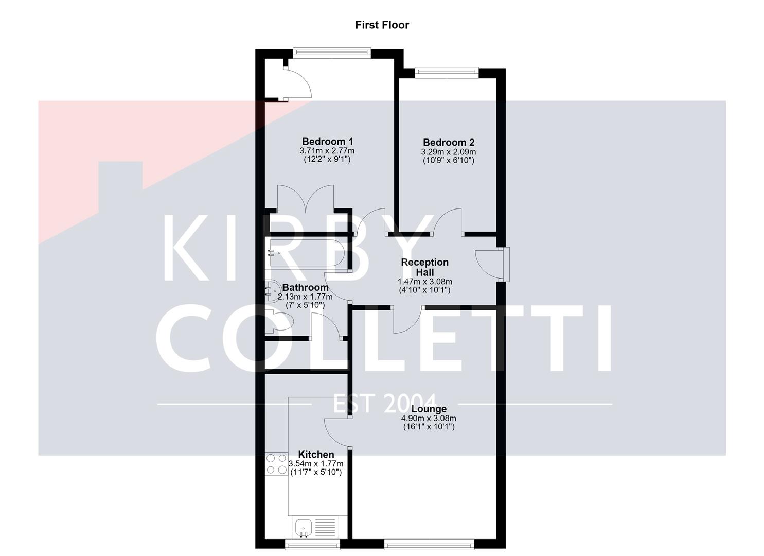 44, Buryholme, Wormley floorplan