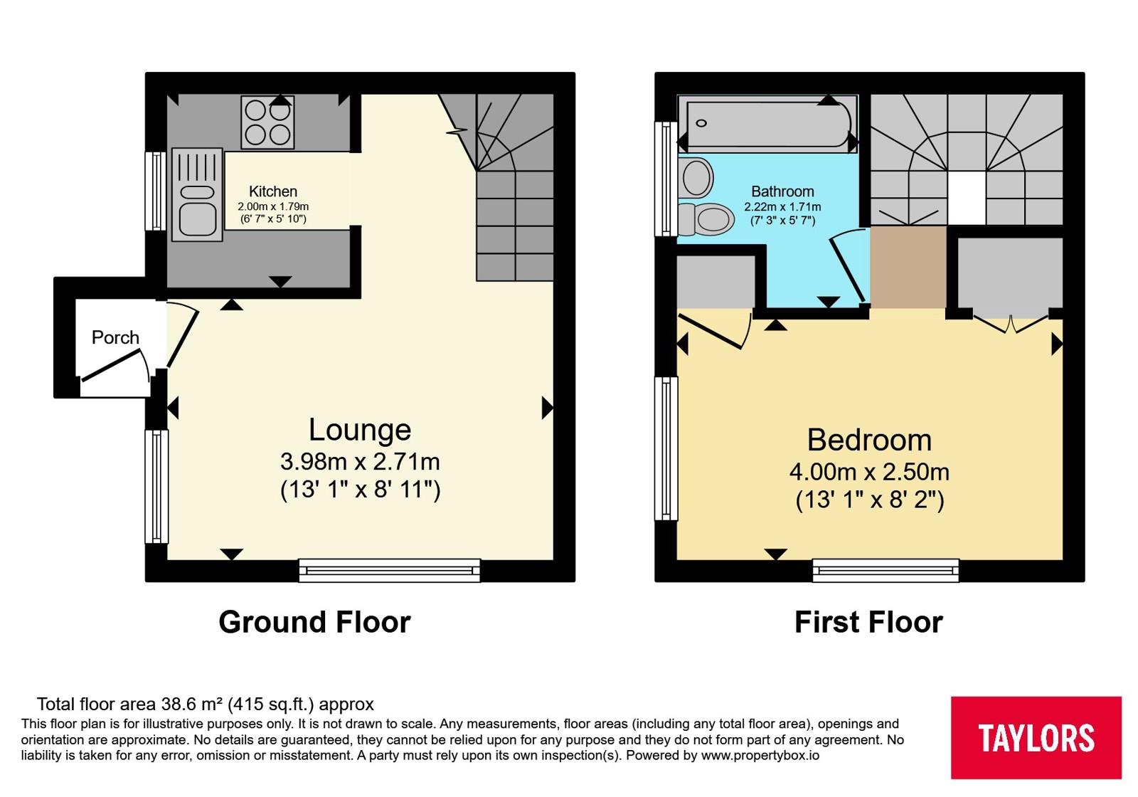 45, Christie Road, Hertfordshire floorplan