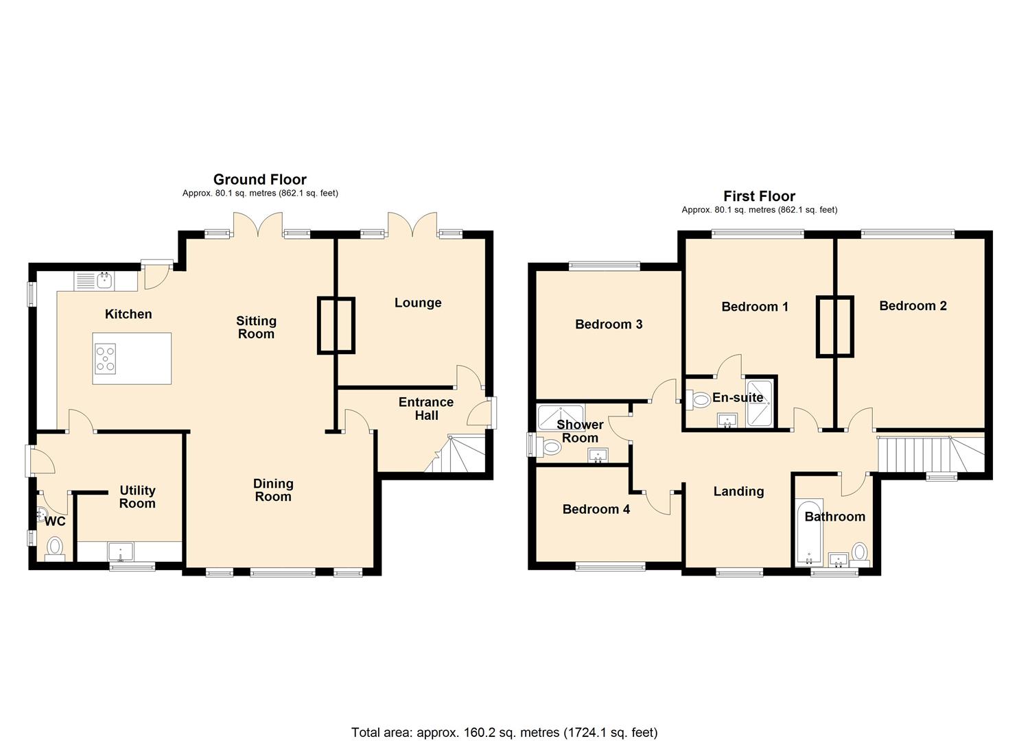 76, Main Street, Brandesburton floorplan
