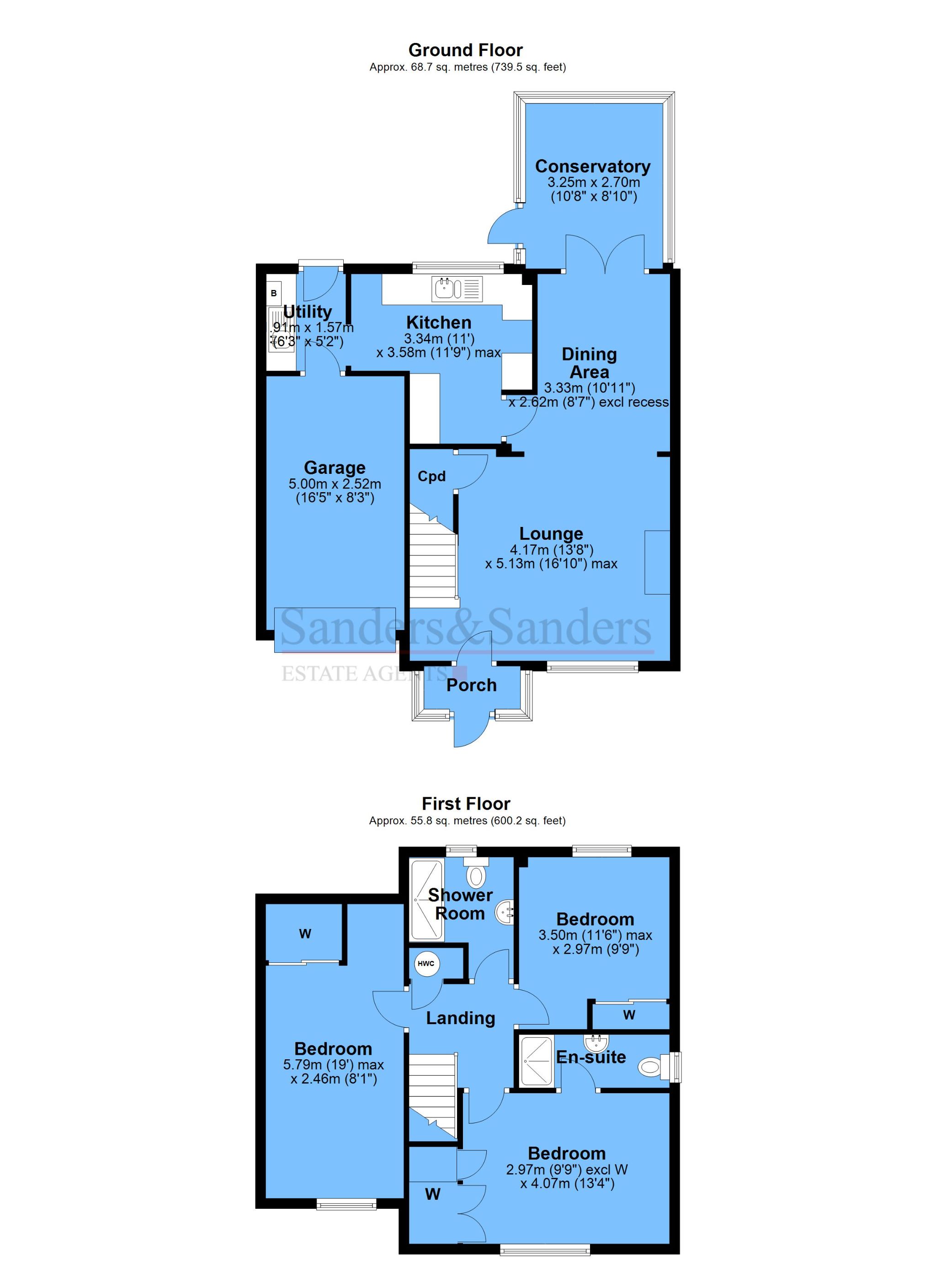25 Bramley Way, Alcester floorplan