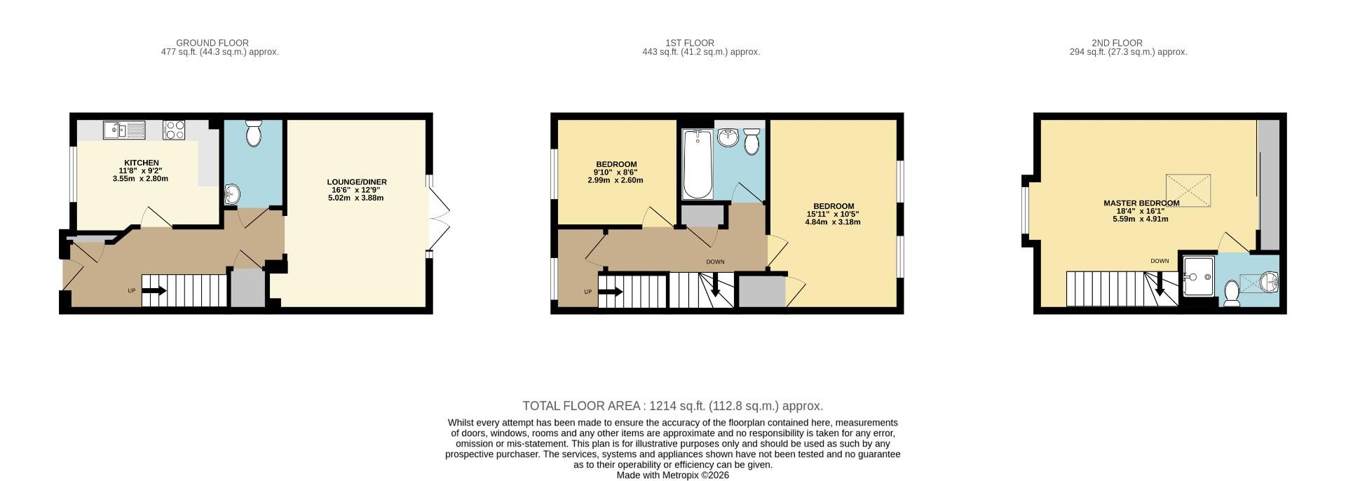 43, Wallis Drive, Leighton Buzzard floorplan