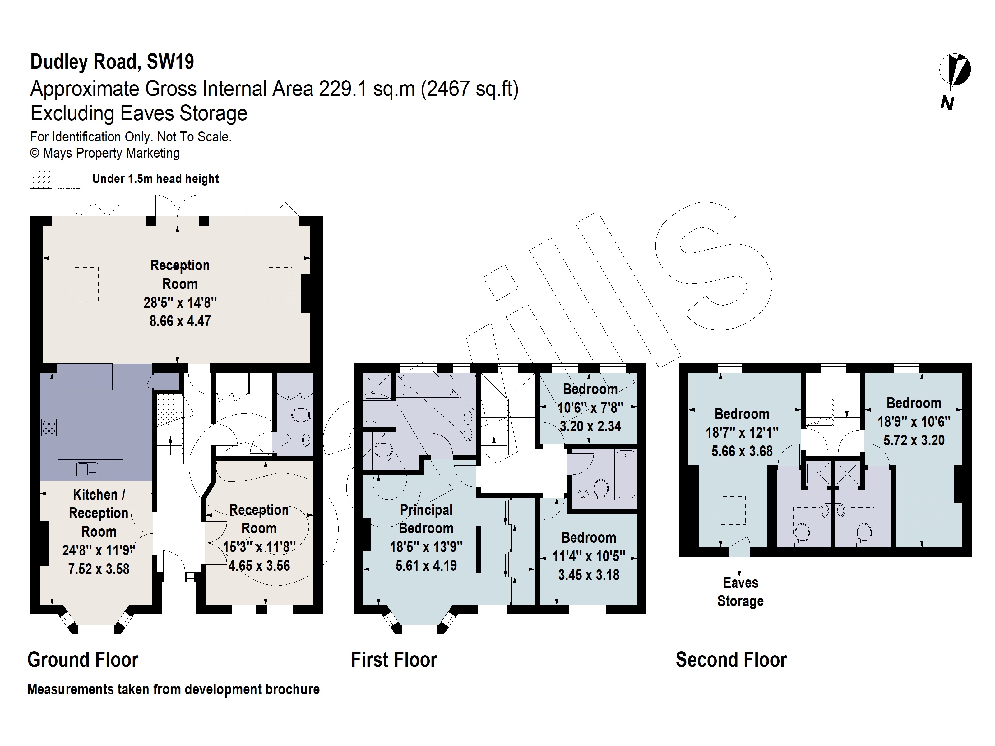 10, Dudley Road, London floorplan