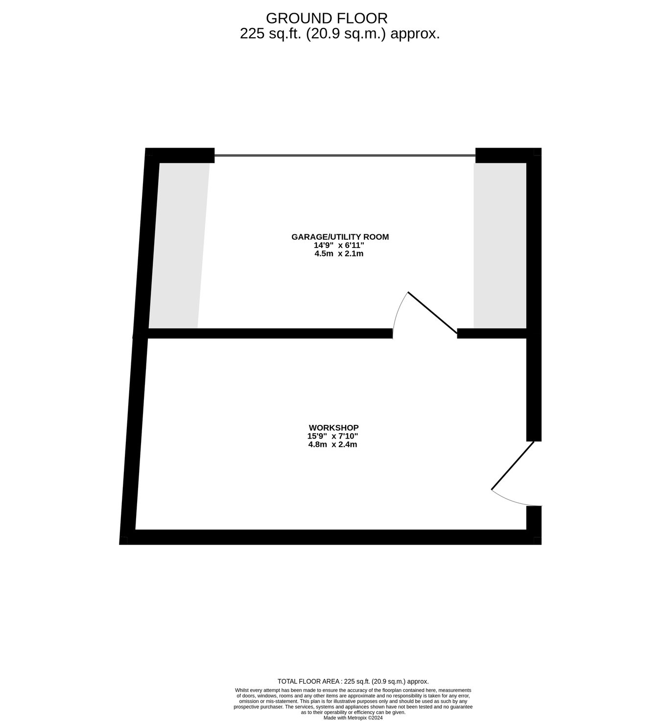 Ty Llawen, Grove Crescent, Tenby floorplan