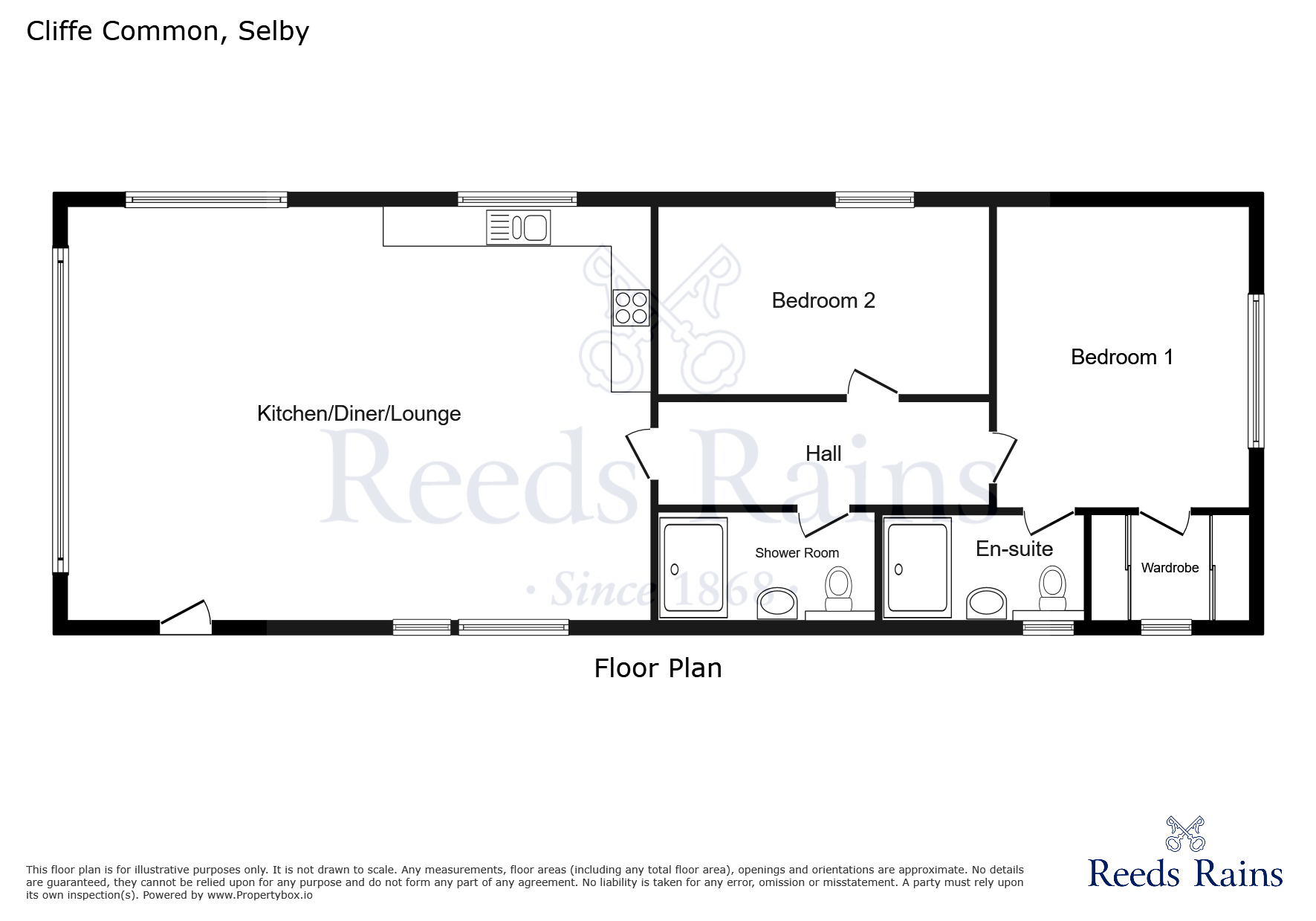 Cliffe Common, North Yorkshire floorplan