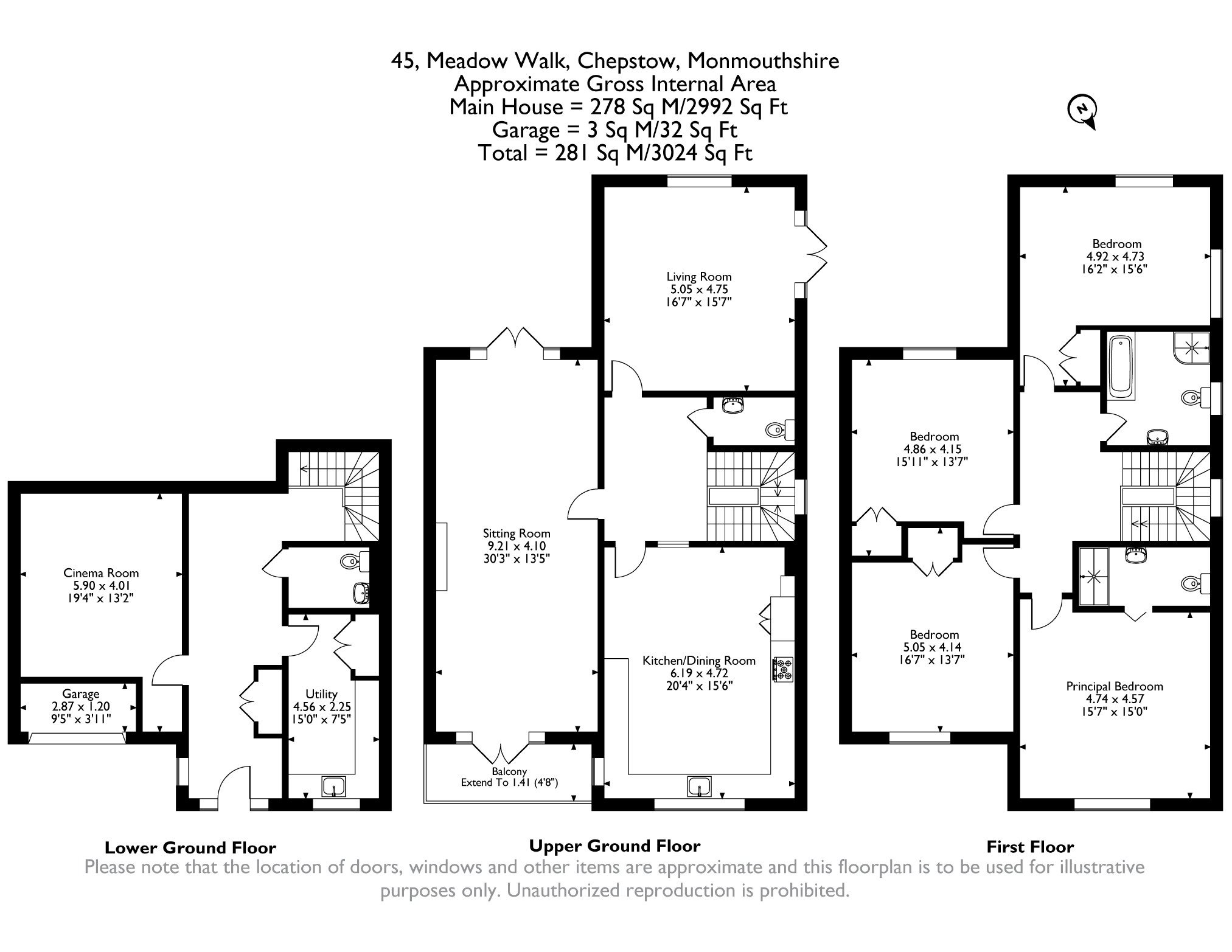 Meadow Walk, Chepstow floorplan