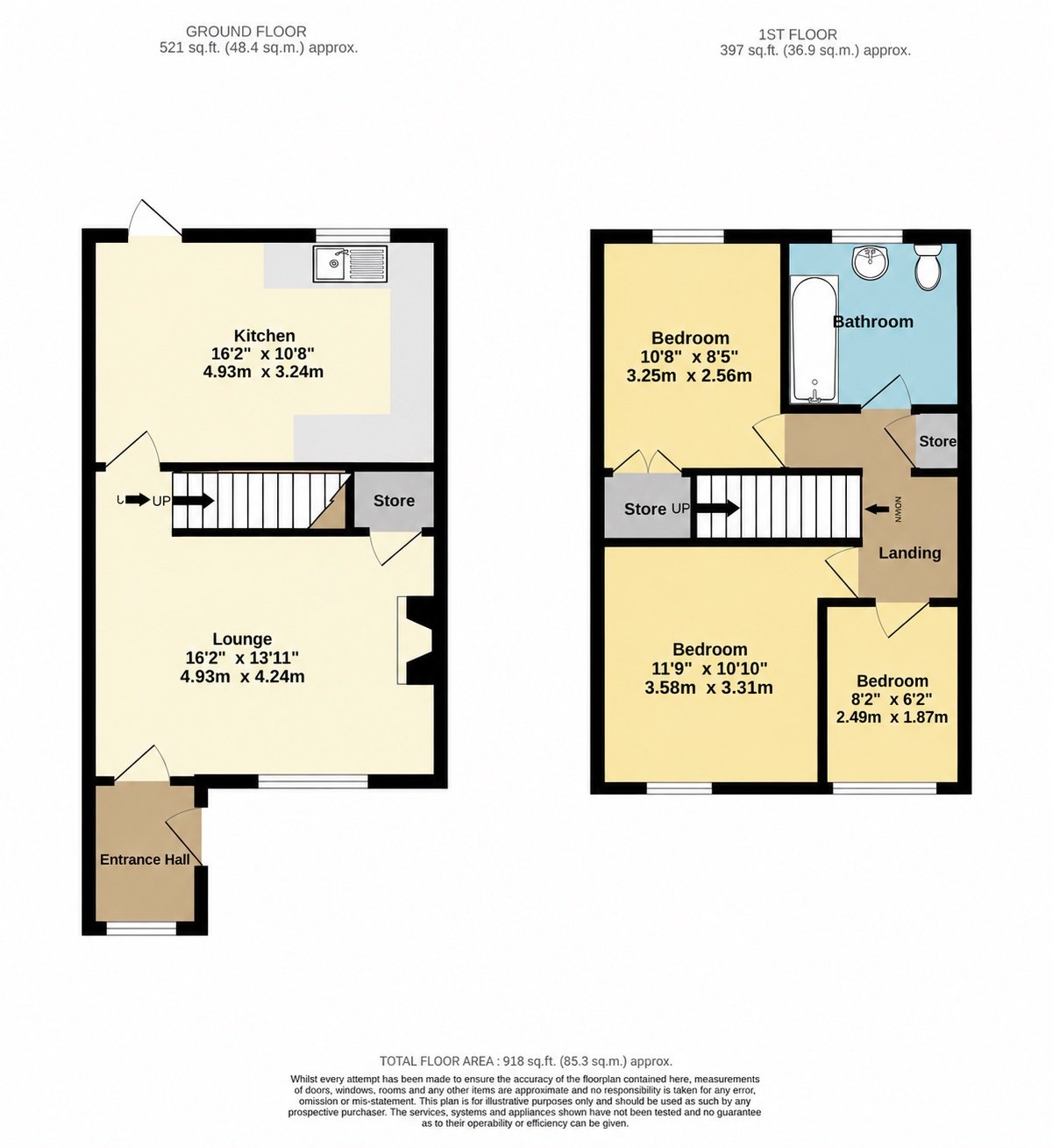 33, Maine Close, Kent floorplan