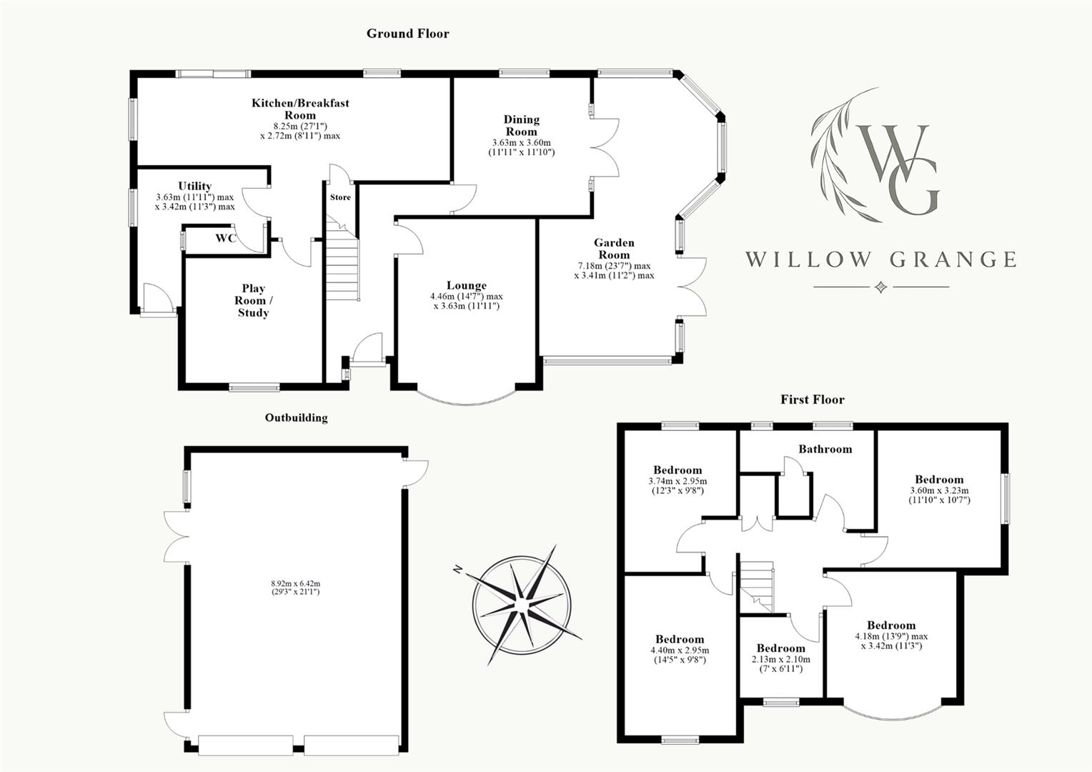 Willow Grange, Uttoxeter floorplan