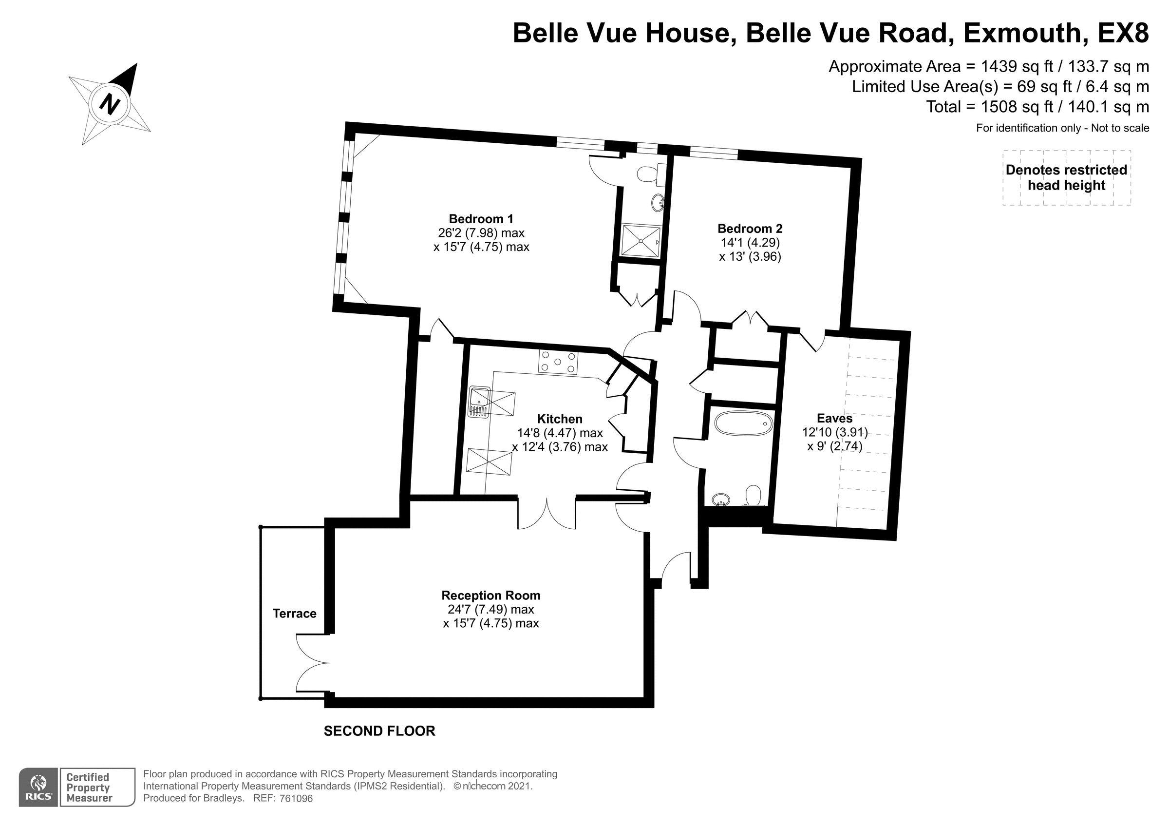 Belle Vue House, 19 Belle Vue Road, Exmouth EX8, 2 bedroom flat for sale 59619742 PrimeLocation