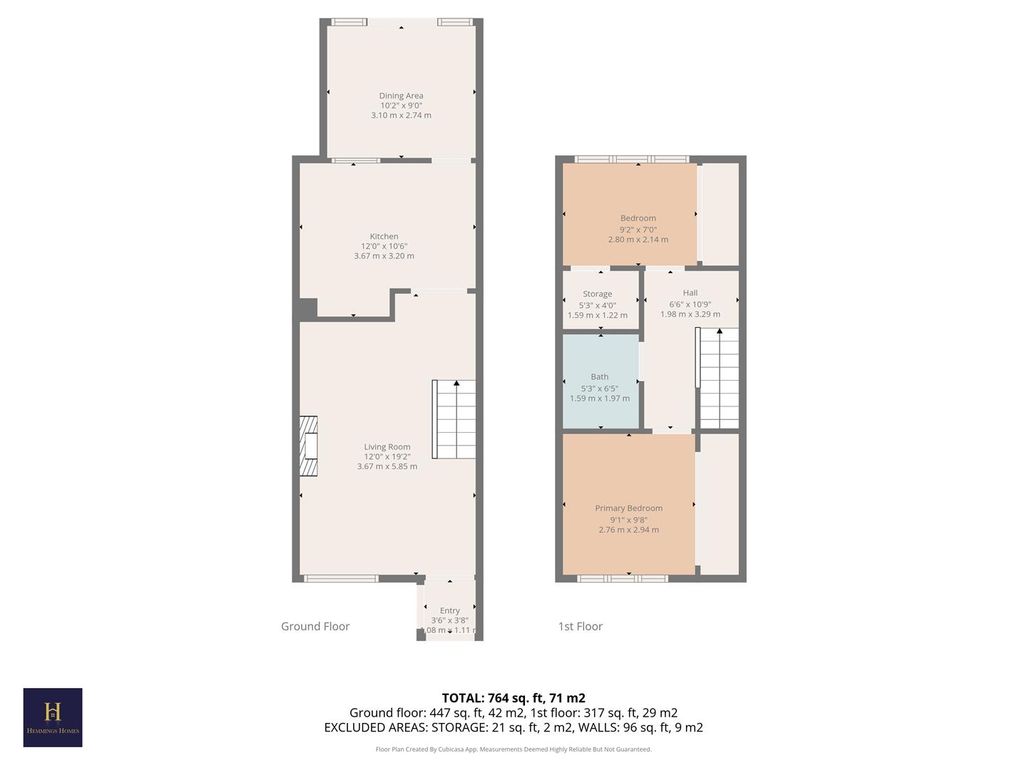 38, Croft Wynd, Glasgow floorplan