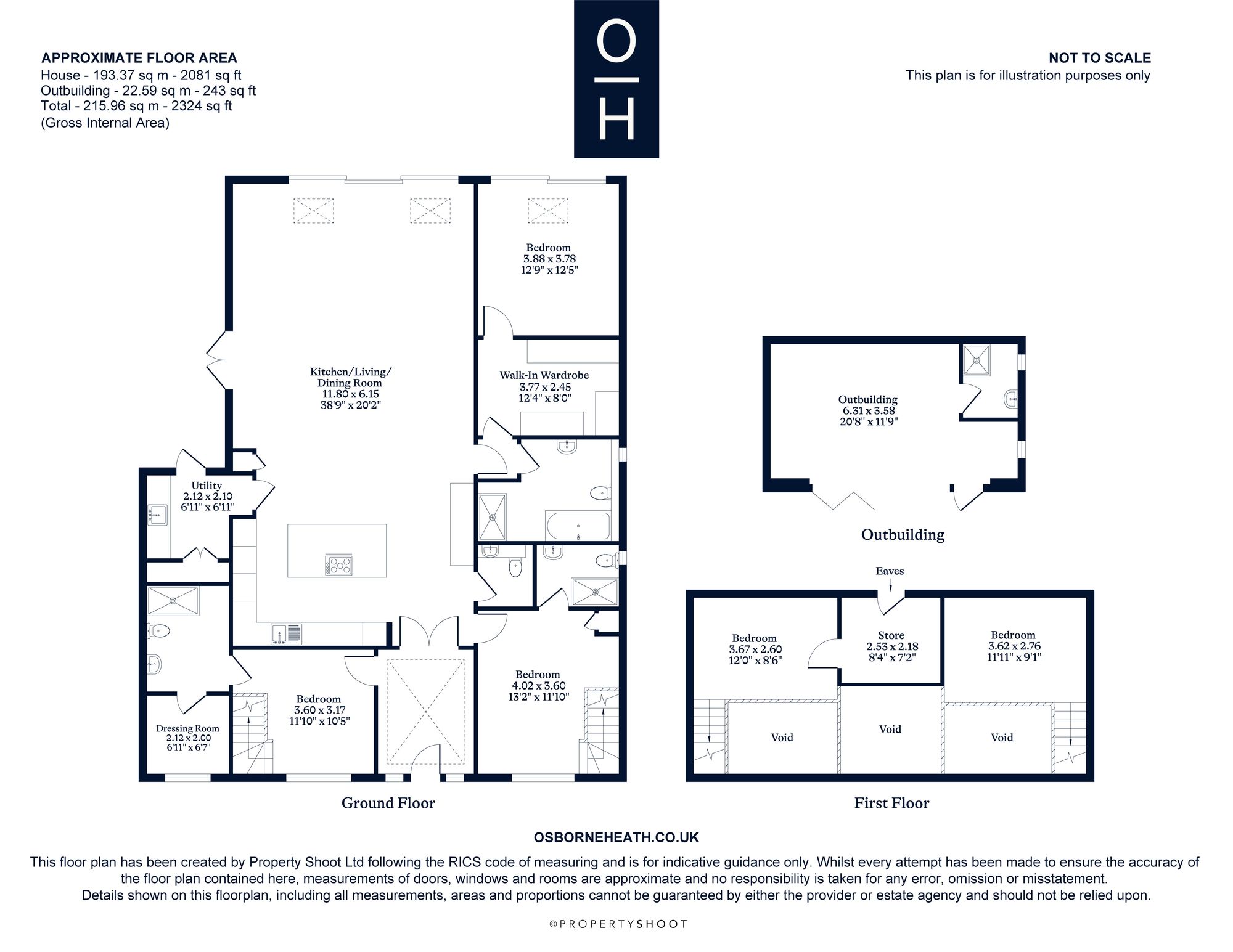 2 Kiln Lane, Windsor floorplan