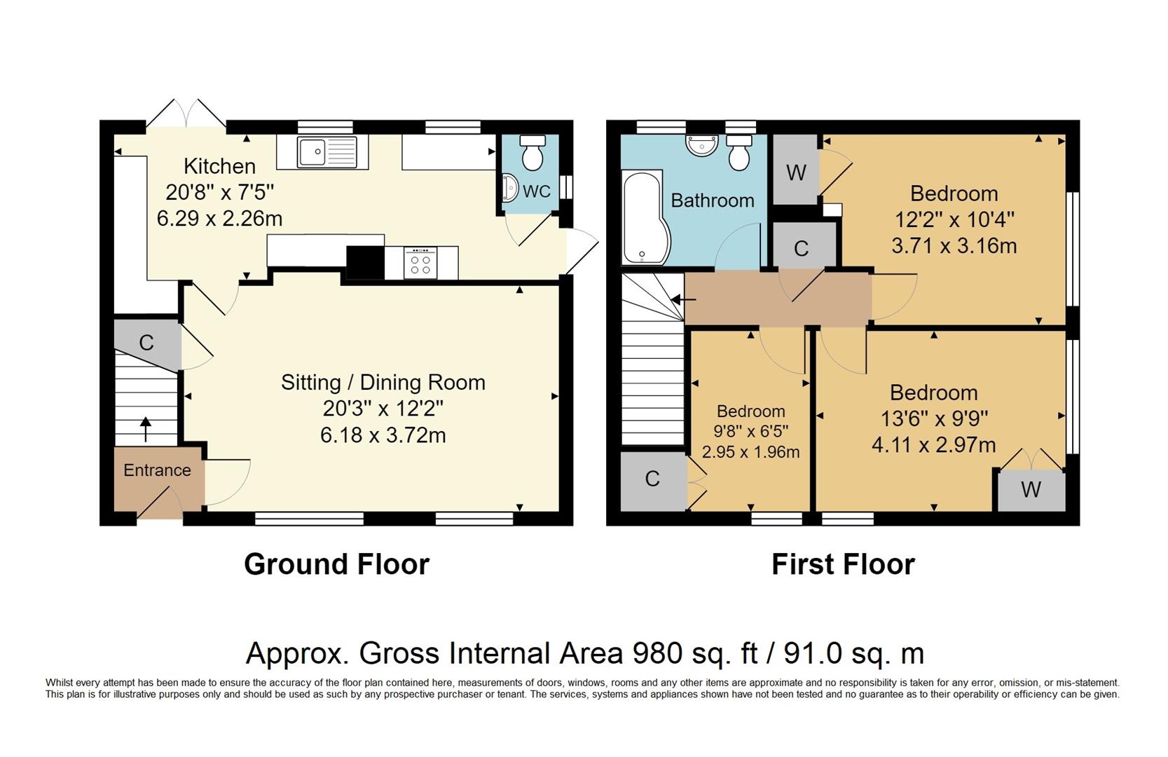 76, Pilgrims Way, Wrotham, Nr Sevenoaks floorplan