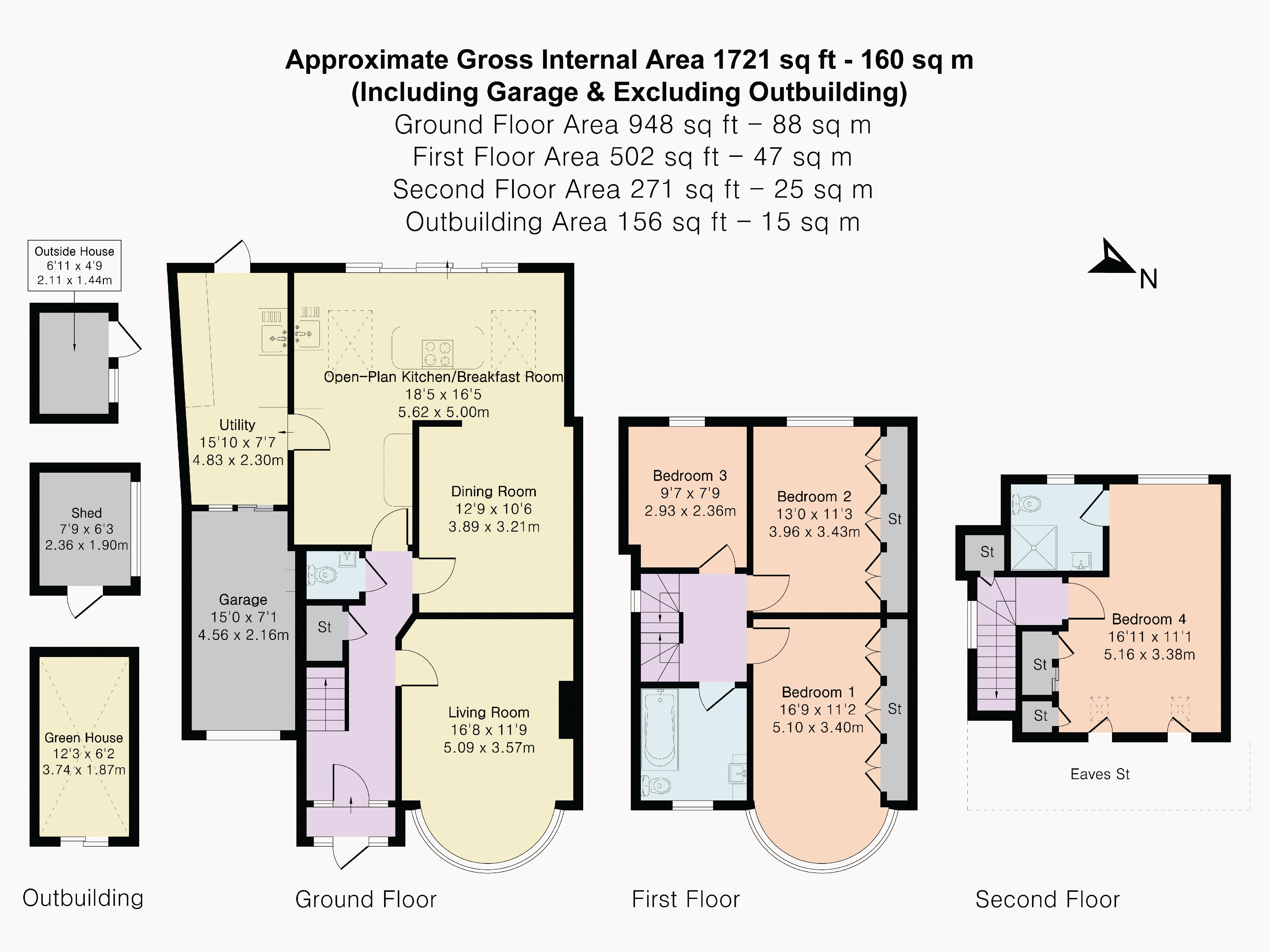 Rusland Park Road, Harrow floorplan