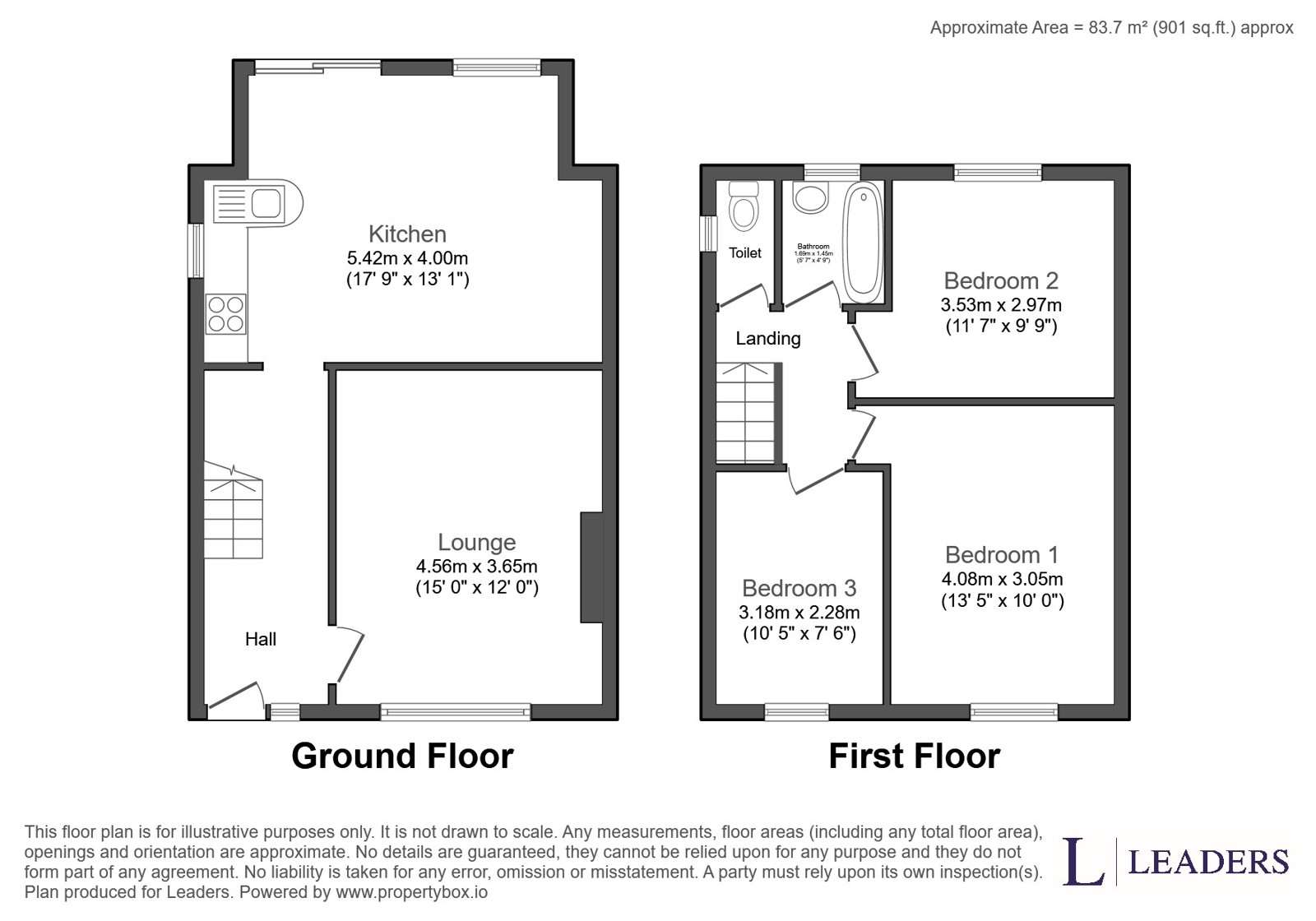 Iden Street, Iden Street floorplan
