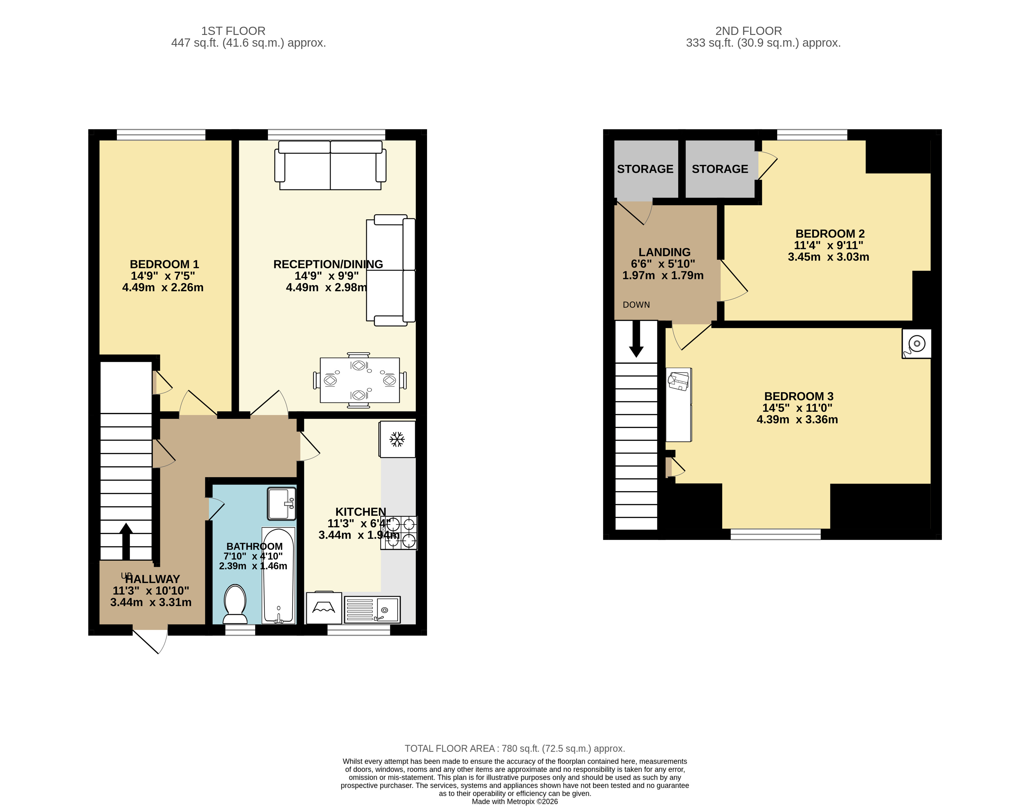 Victoria Road, Ruislip floorplan