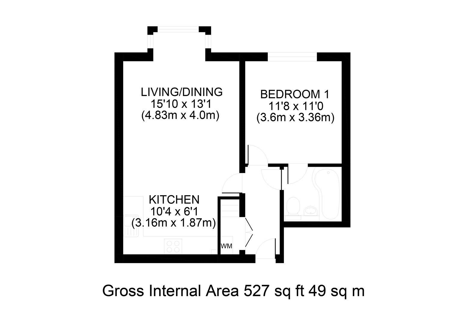 1 Bedrooms Flat for sale in St. Monicas Road, Kingswood, Tadworth KT20