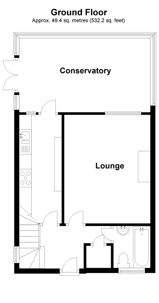 3 Bedrooms End terrace house for sale in Rangefield Road, Bromley, Kent BR1