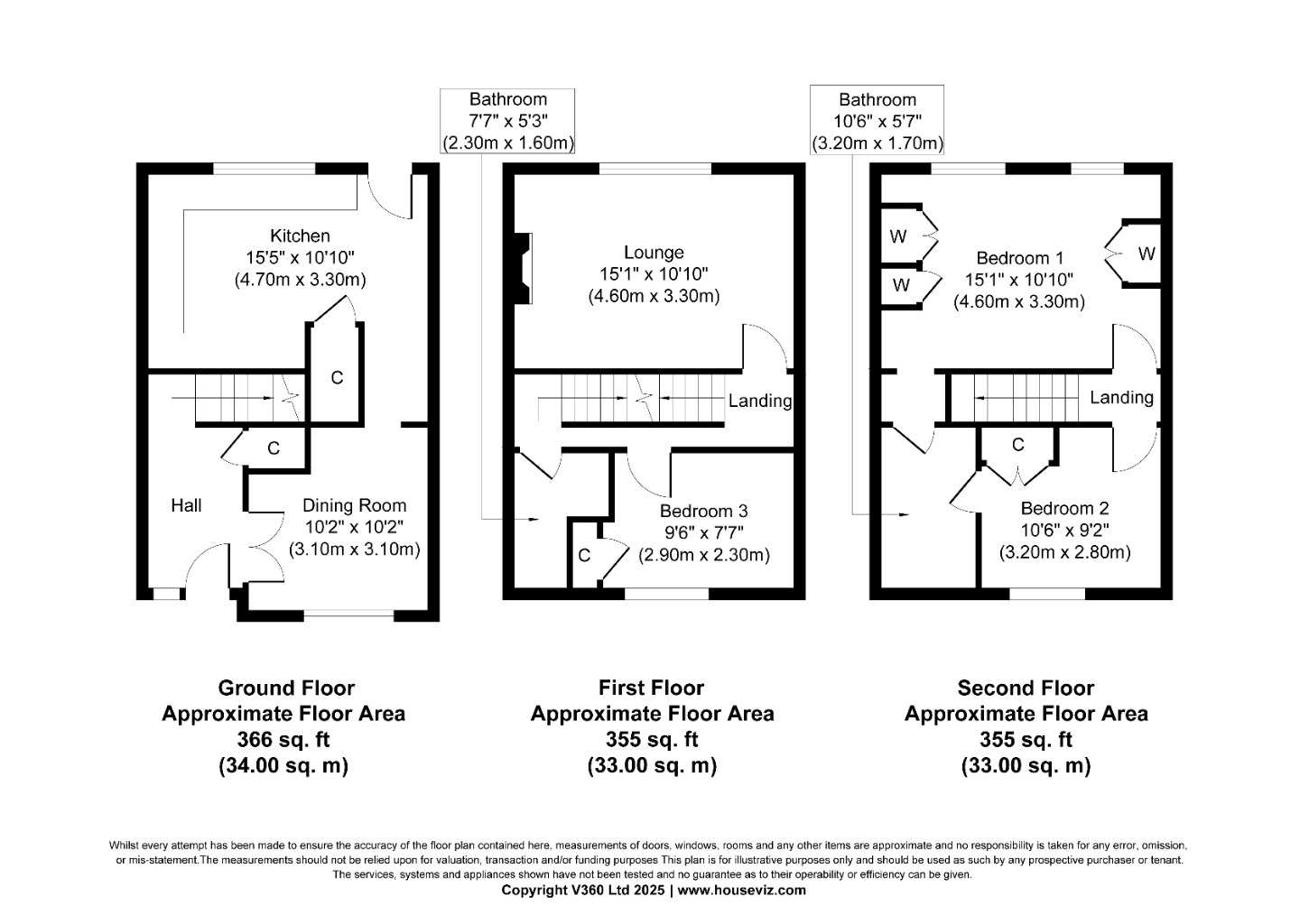 7, Ferrars Court, Cambs floorplan