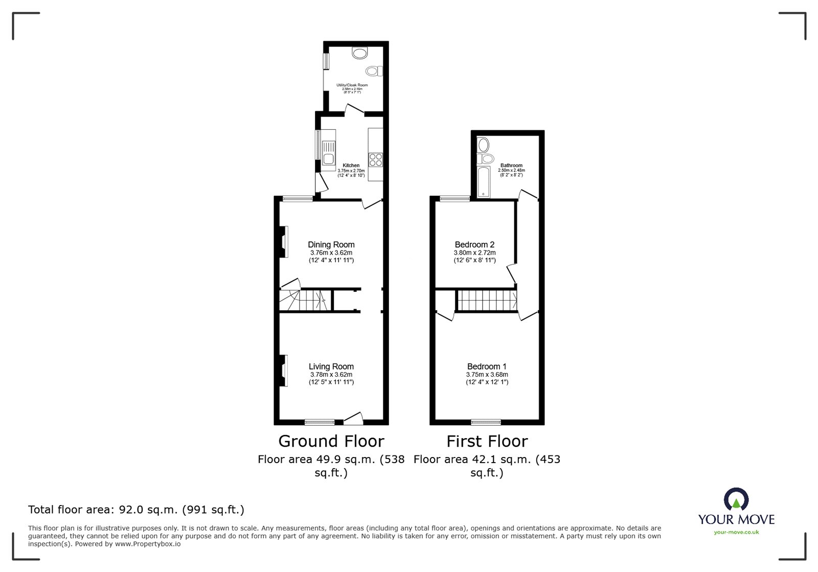 56, Gadsby Street, Warwickshire floorplan