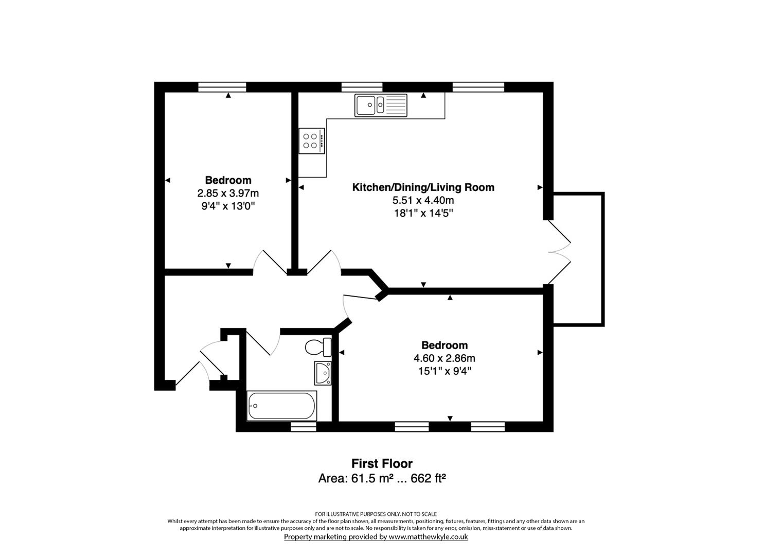 24, Arnold Close, Hertford floorplan