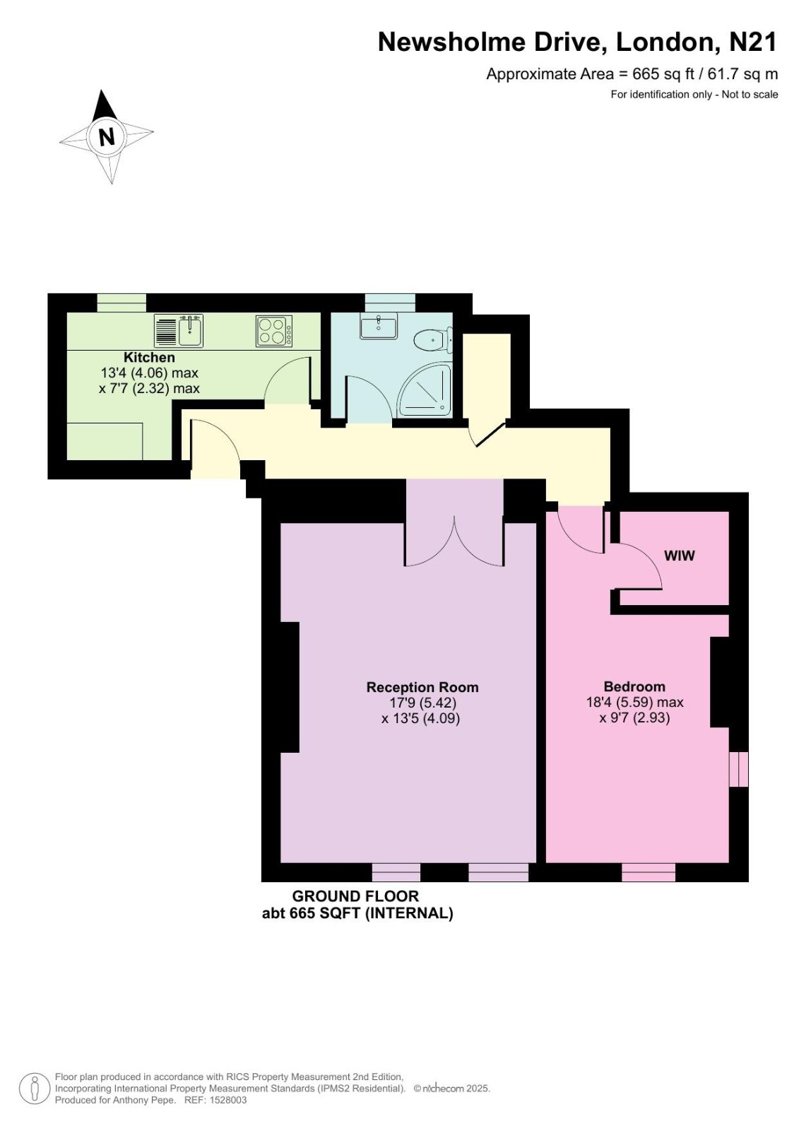 4, Penrose House, Winchmore Hill floorplan