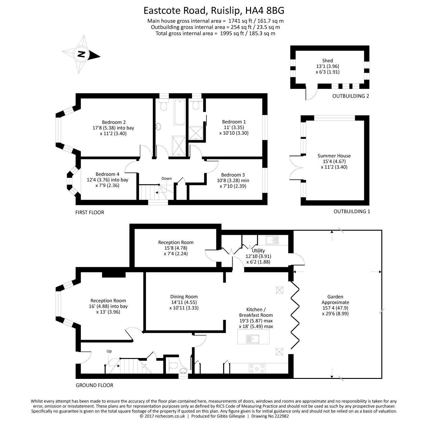 4 Bedrooms Detached house for sale in Eastcote Road, Ruislip, Middlesex HA4