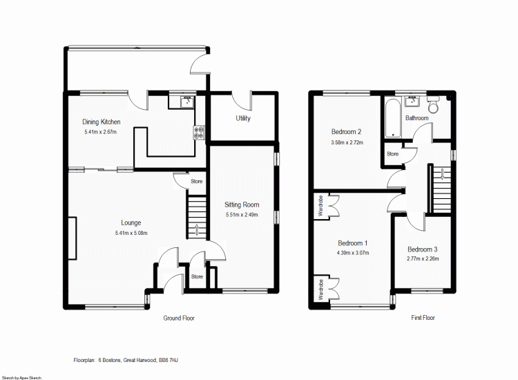 Free property report 6, Bostons, Great Harwood, Blackburn, BB6 7HJ