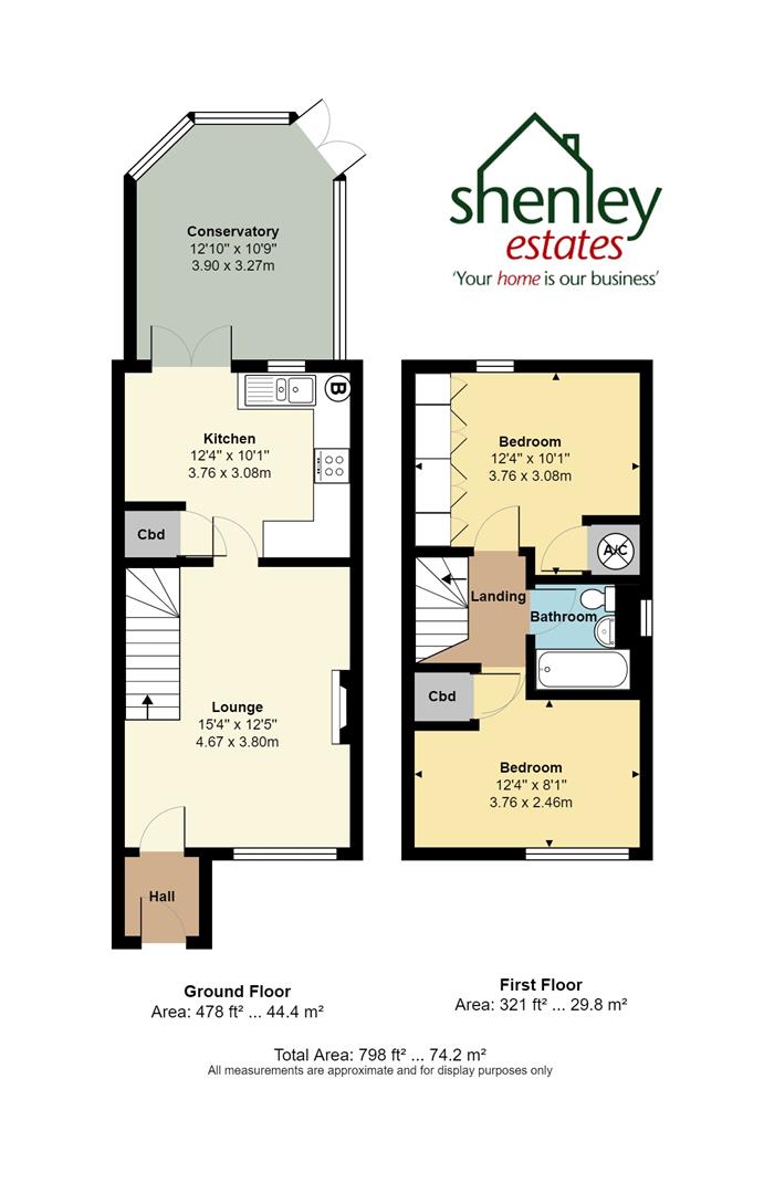 28, Nell Gwynn Close, Shenley floorplan