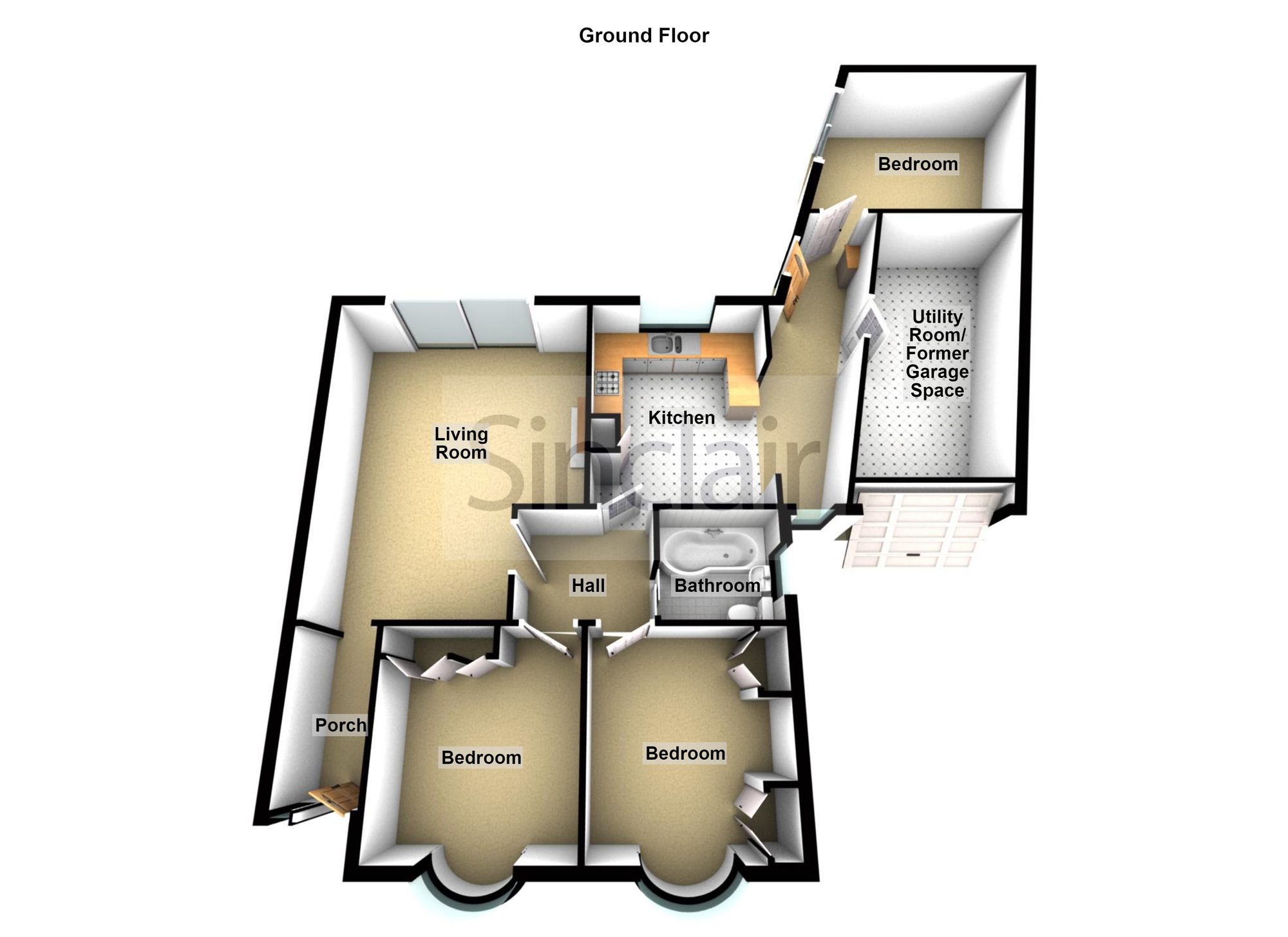 17 Somerset Close, Loughborough floorplan