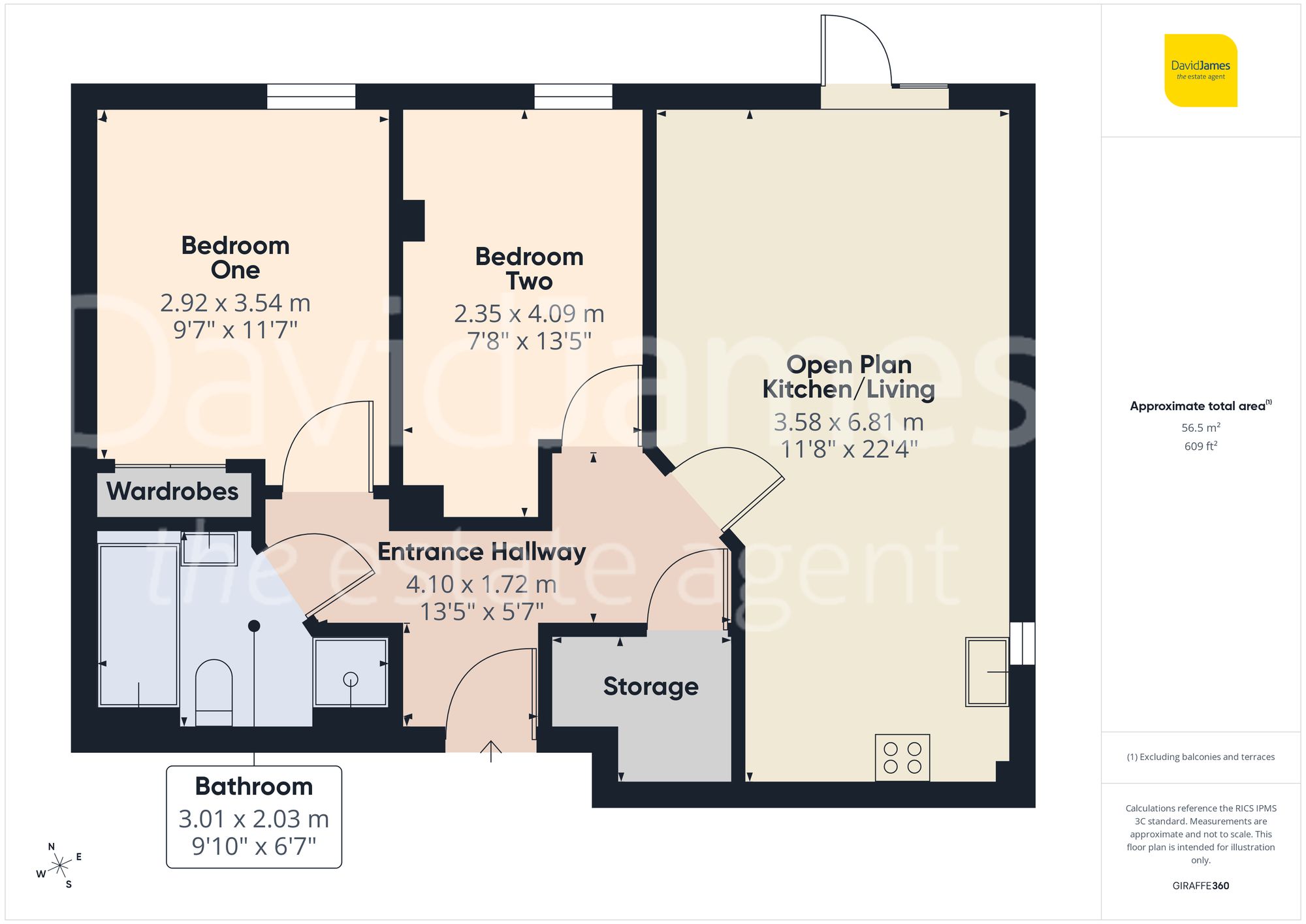4 Parry Court Hazel Grove, Nottingham floorplan
