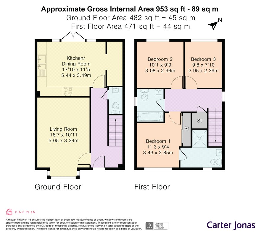 22, Dexter Gardens, Abingdon floorplan