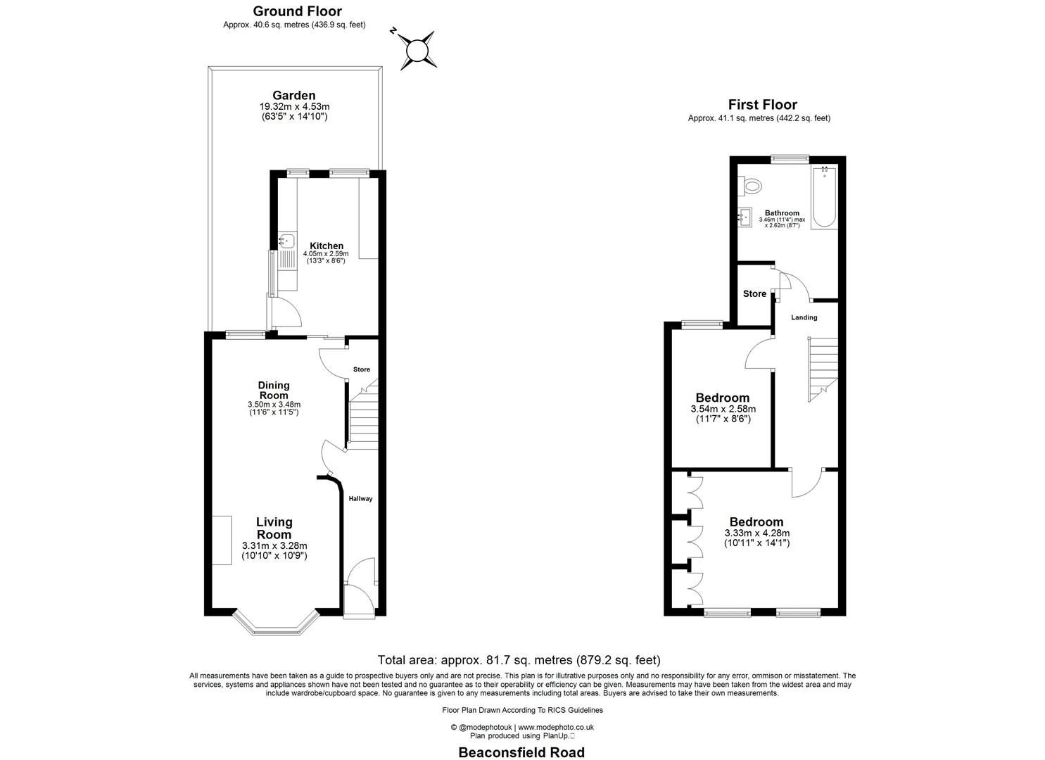 50, Beaconsfield Road, Enfield floorplan
