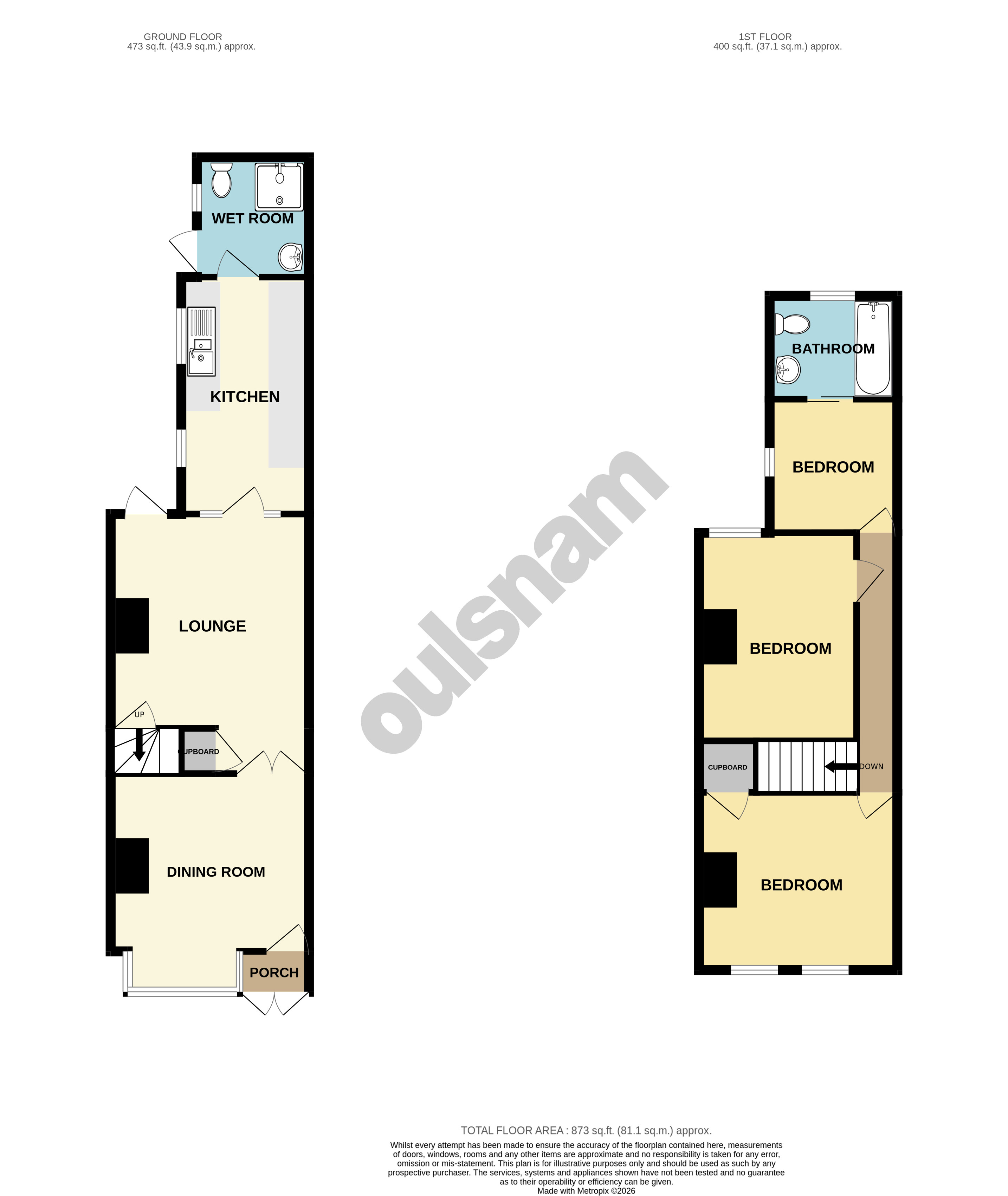 68, Bond Street, Birmingham floorplan