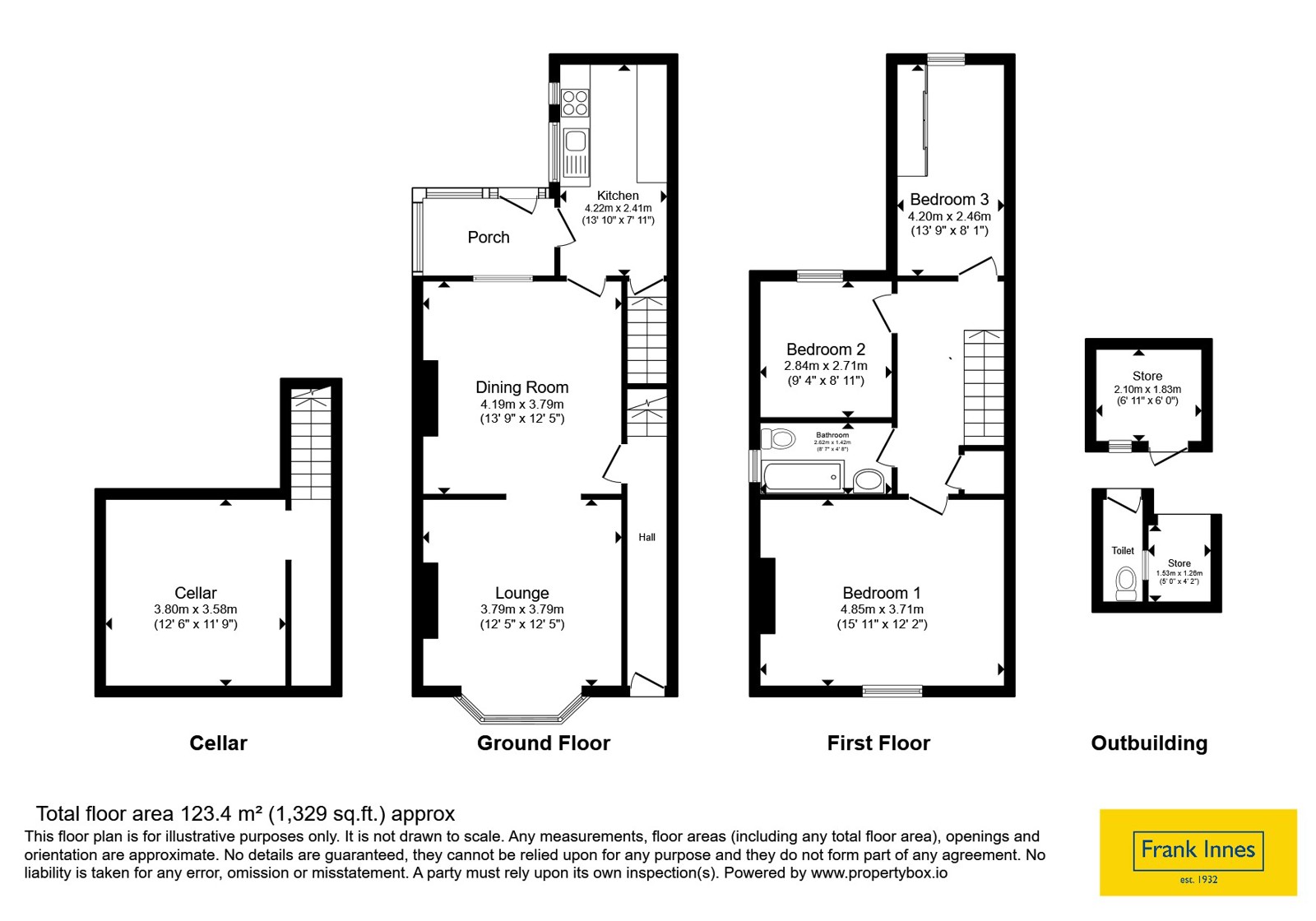 19, Elms Road, Staffordshire floorplan