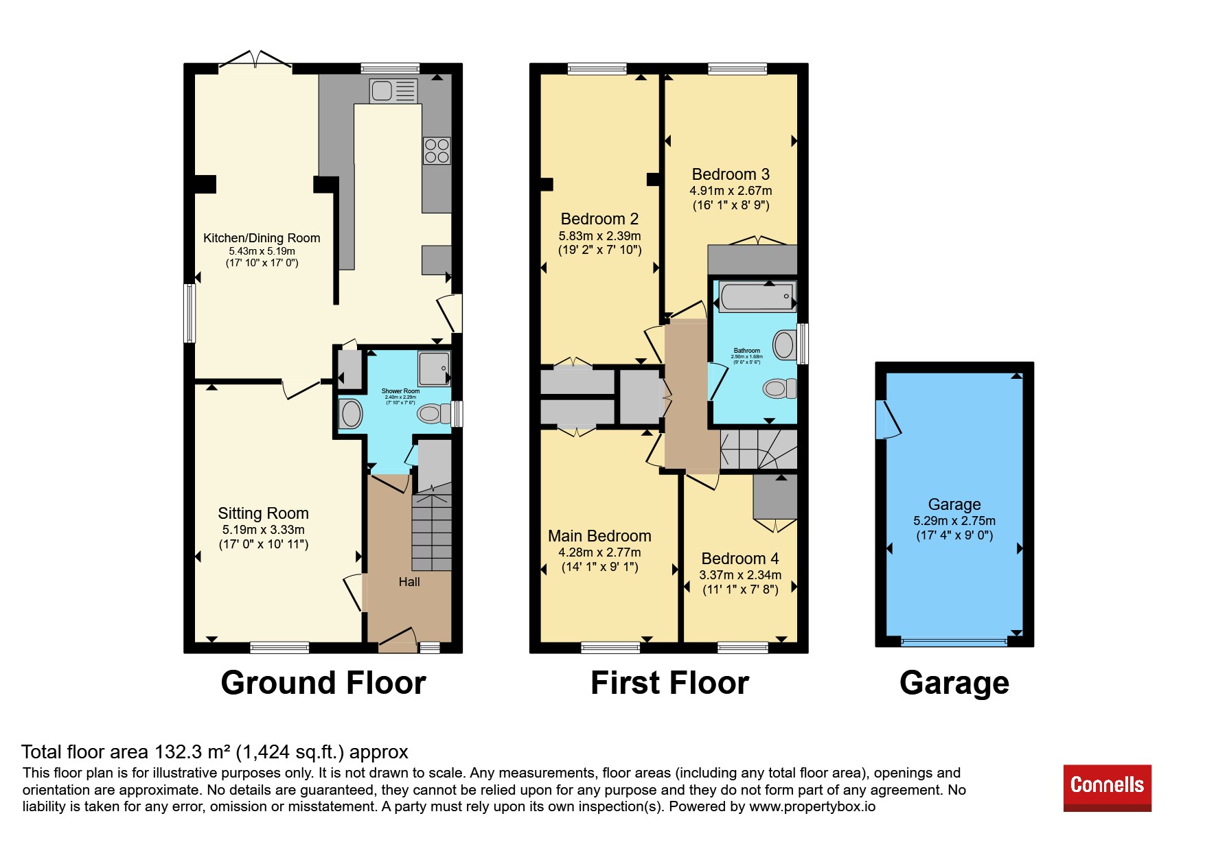 Meadow Grove, Verwood floorplan