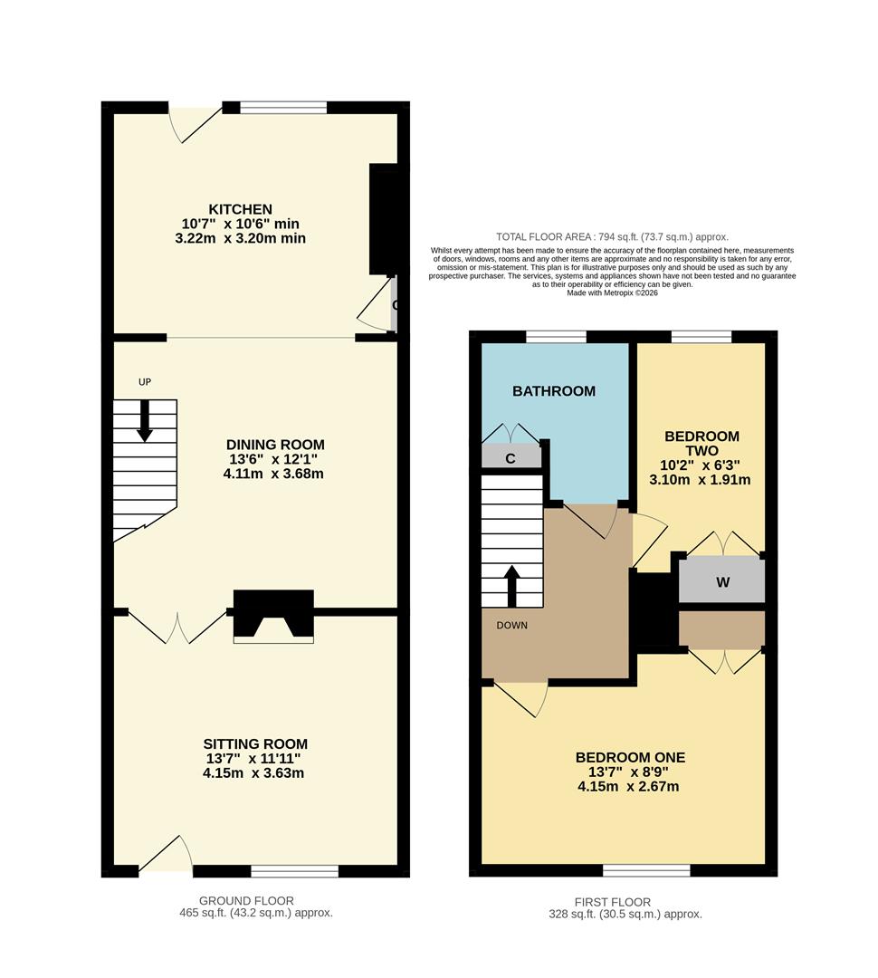 31, Westmead Lane, Chippenham floorplan