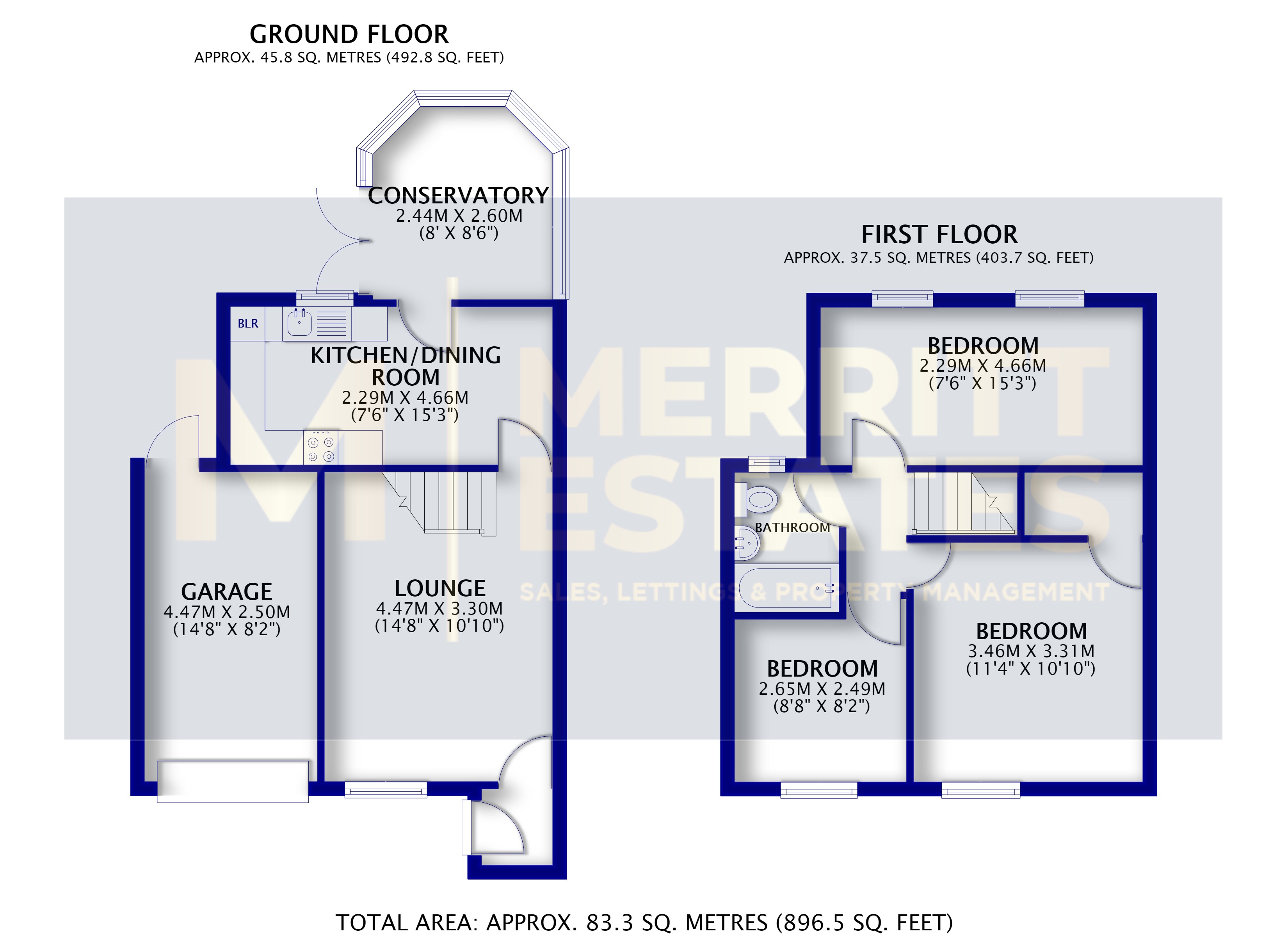 22, Carwood Road, Nottingham floorplan