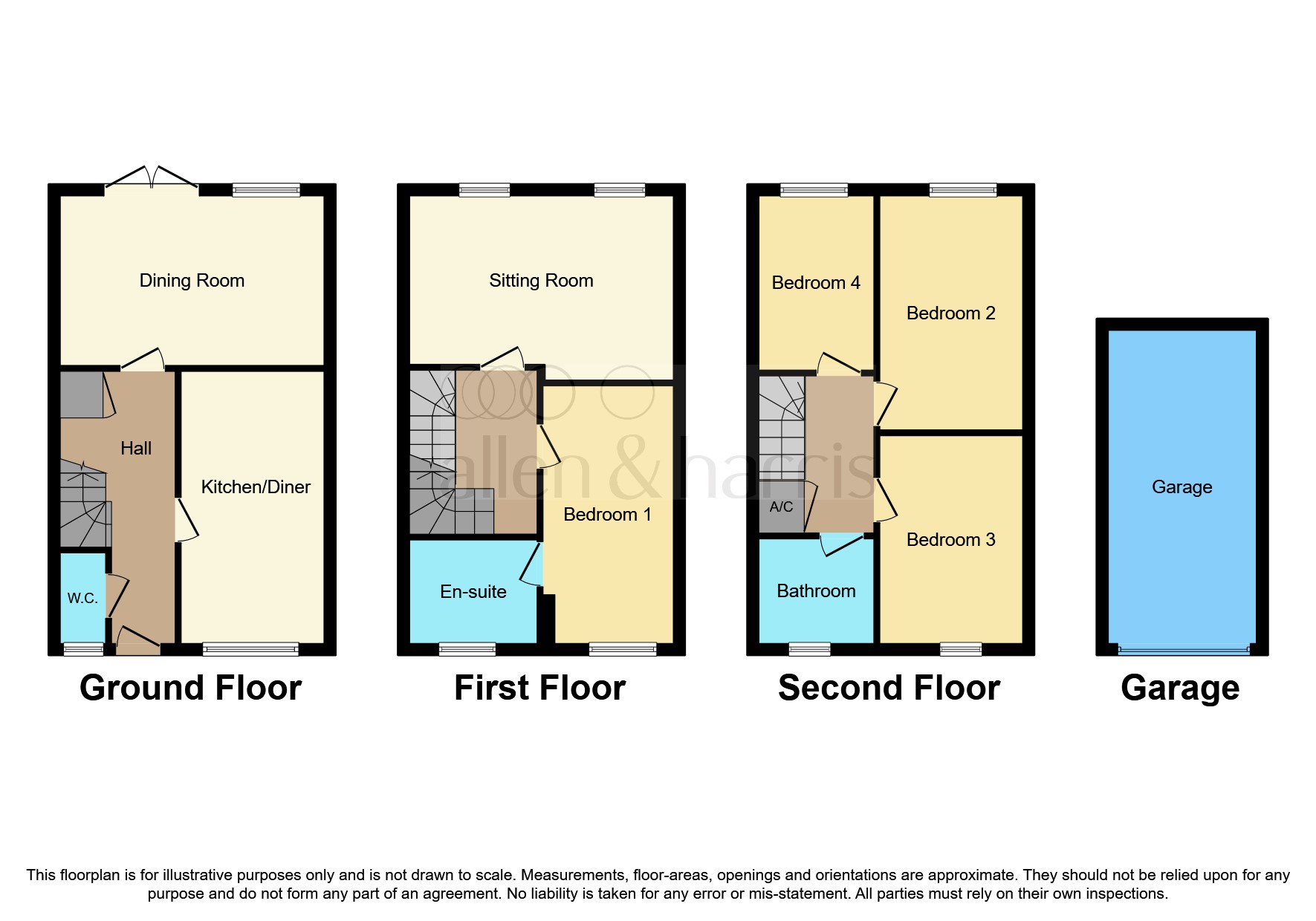 Vaughan Williams Way, Swindon SN25, 4 bedroom end terrace house for
