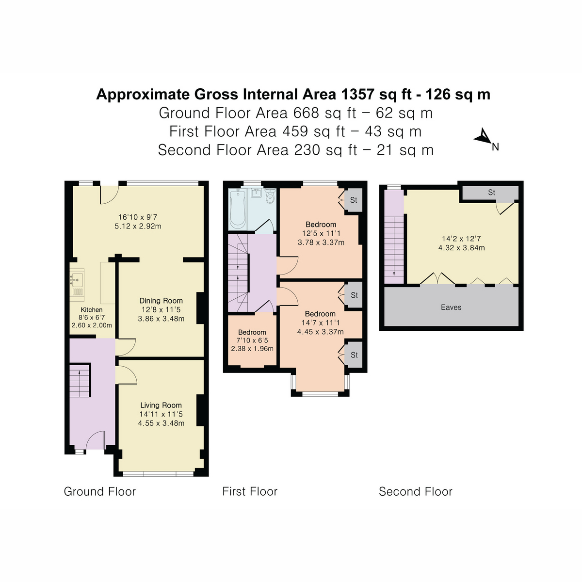83, Beckway Road, London floorplan