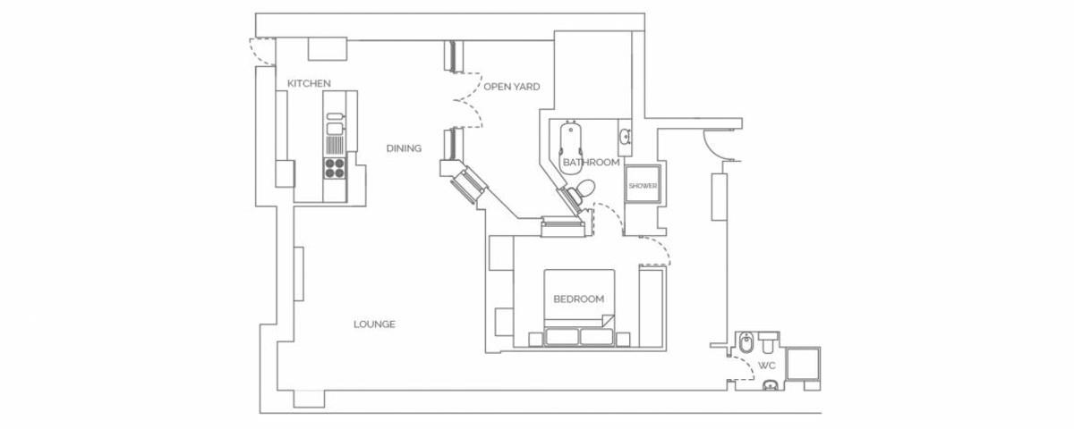 1 Bedrooms Flat to rent in North Audley Street, London W1K