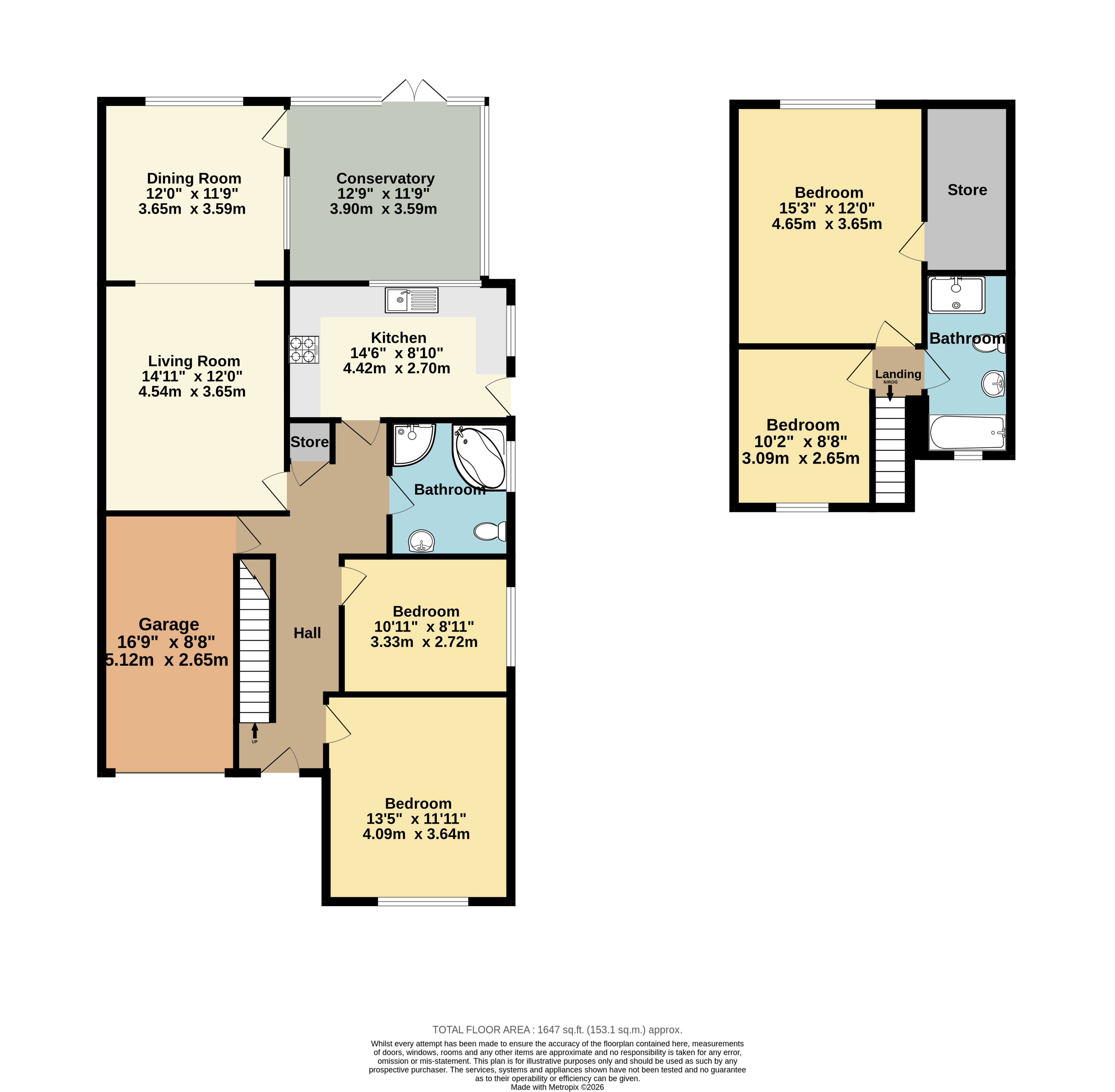 Crawford Road, Kent floorplan