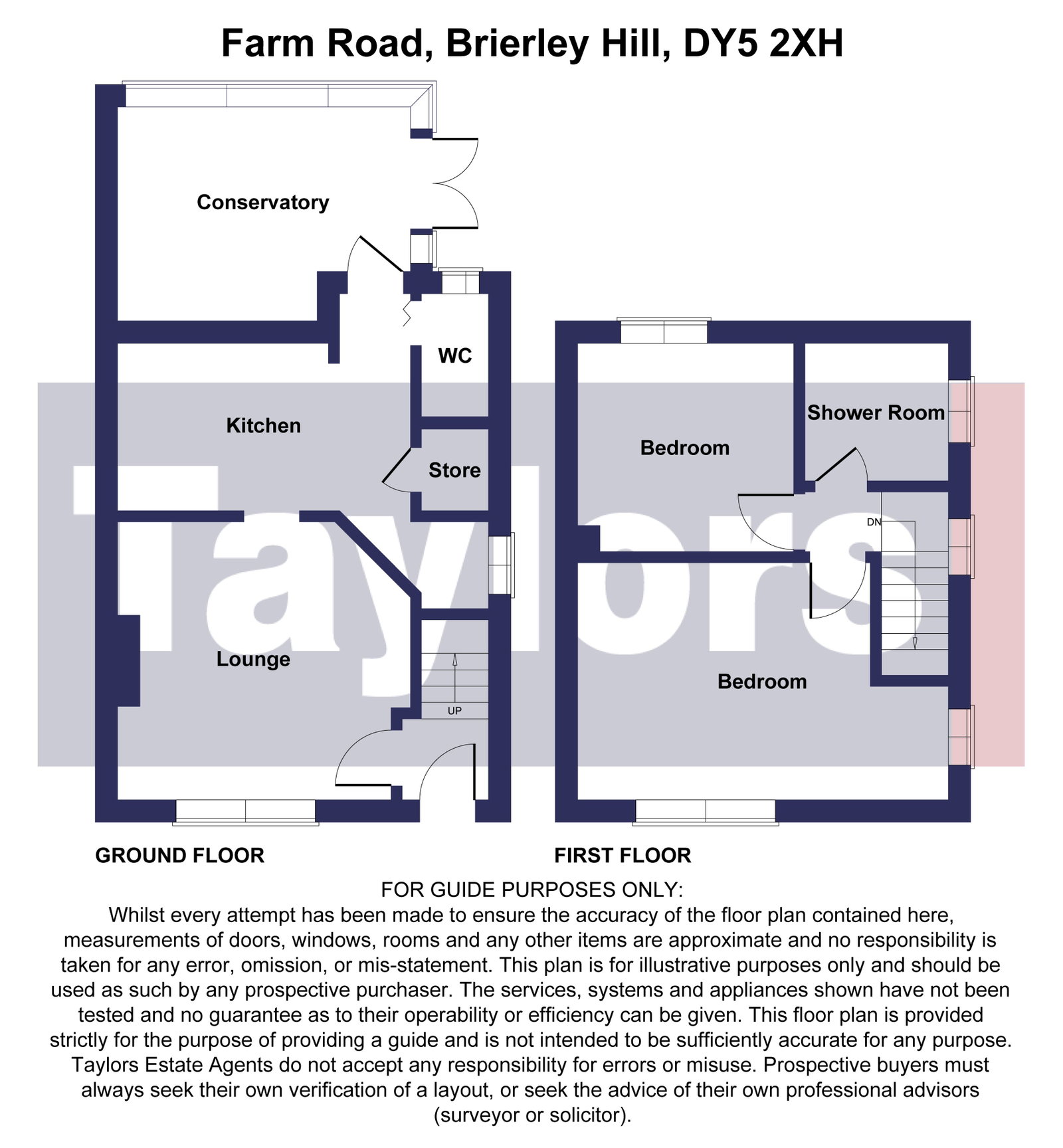 6, Farm Road, Brierley Hill floorplan