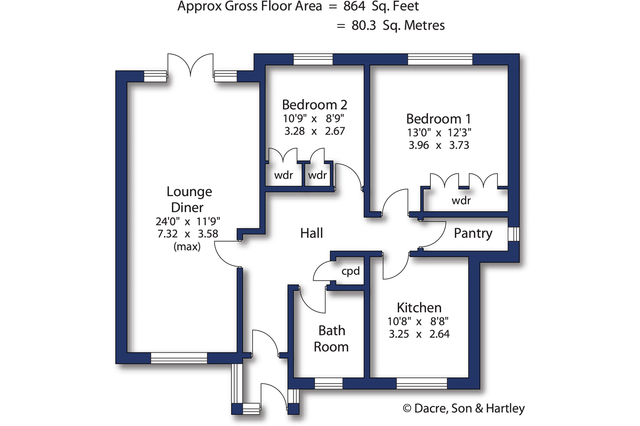 5, Weetwood Park Court, Leeds floorplan