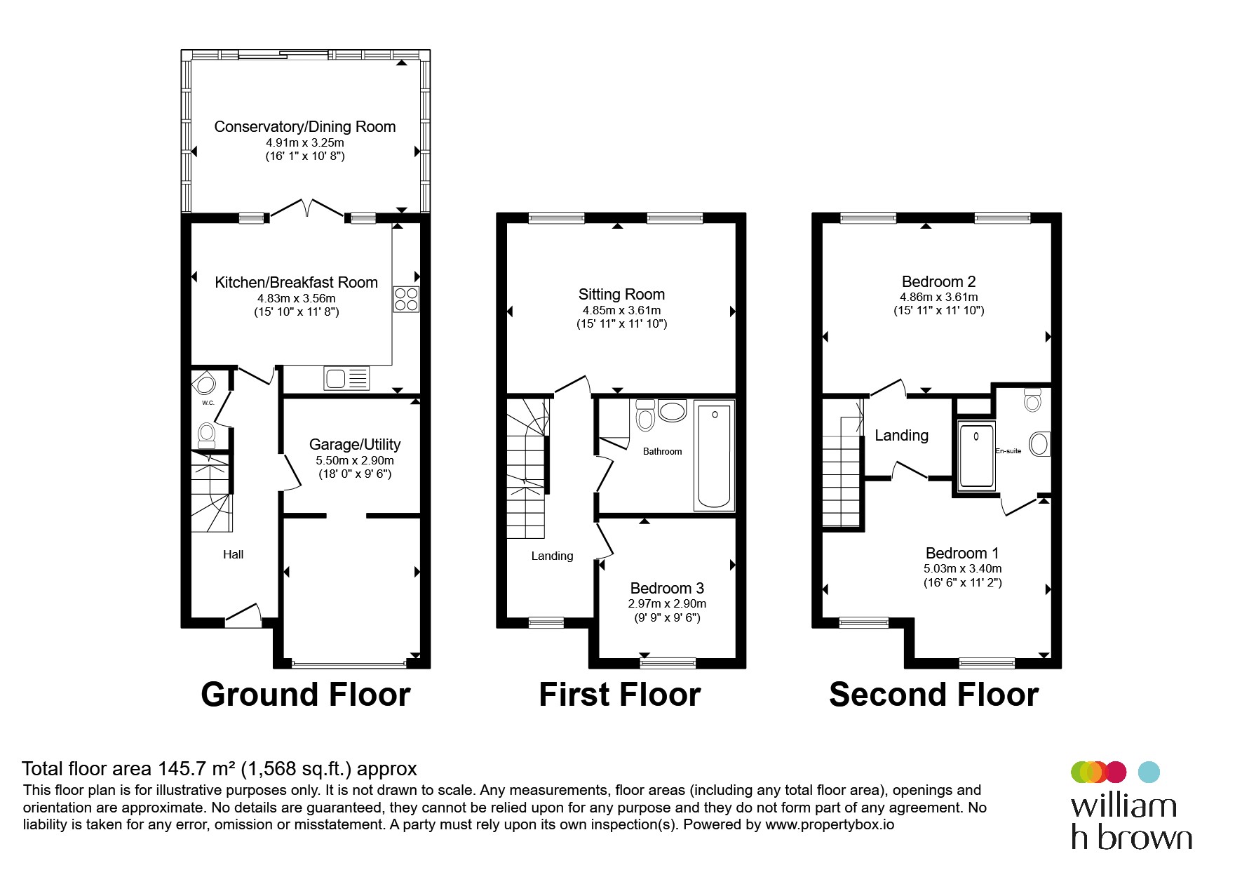 21, Corporal Lillie Close, Sudbury floorplan