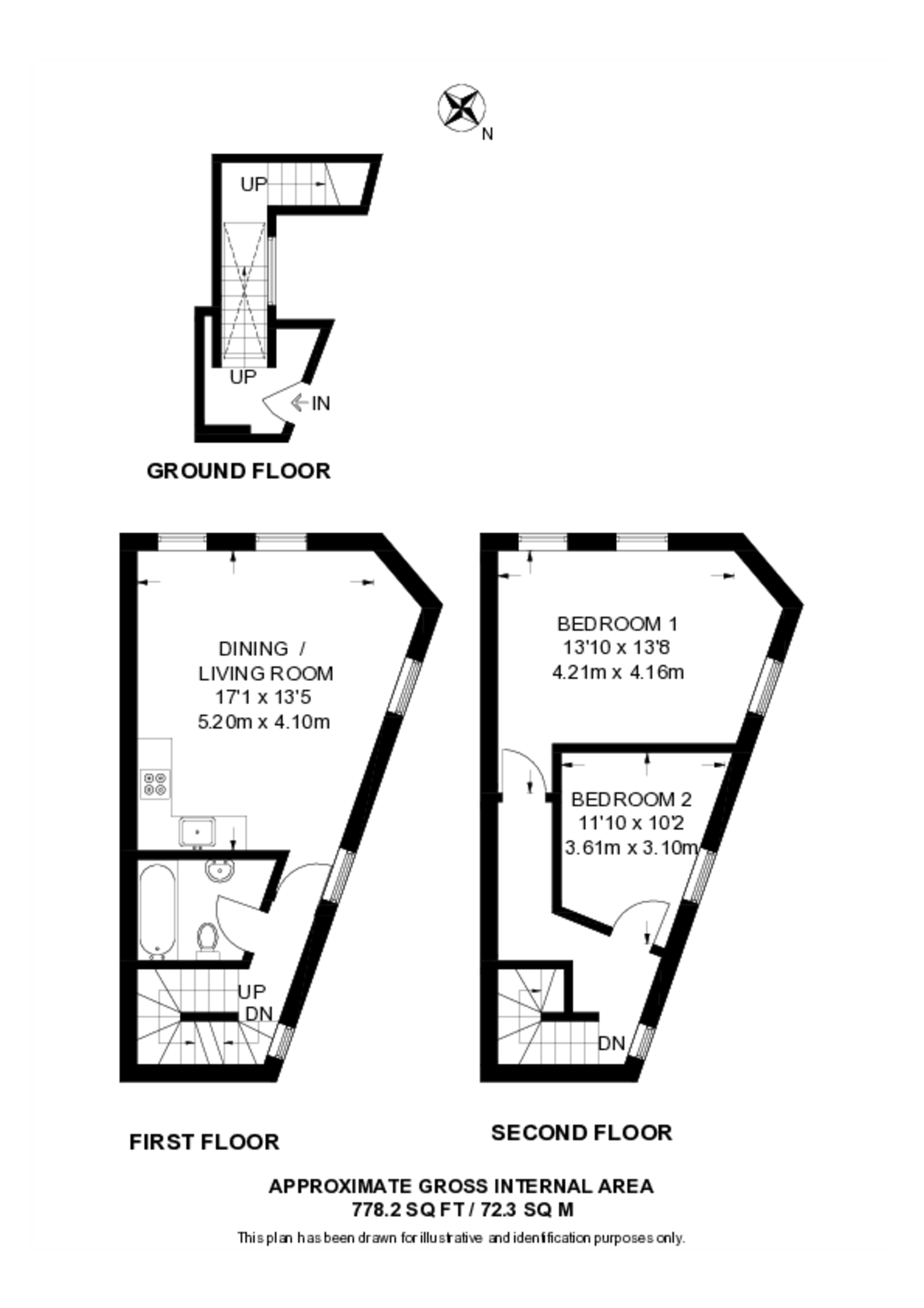 Garratt Lane, Tooting Broadway floorplan