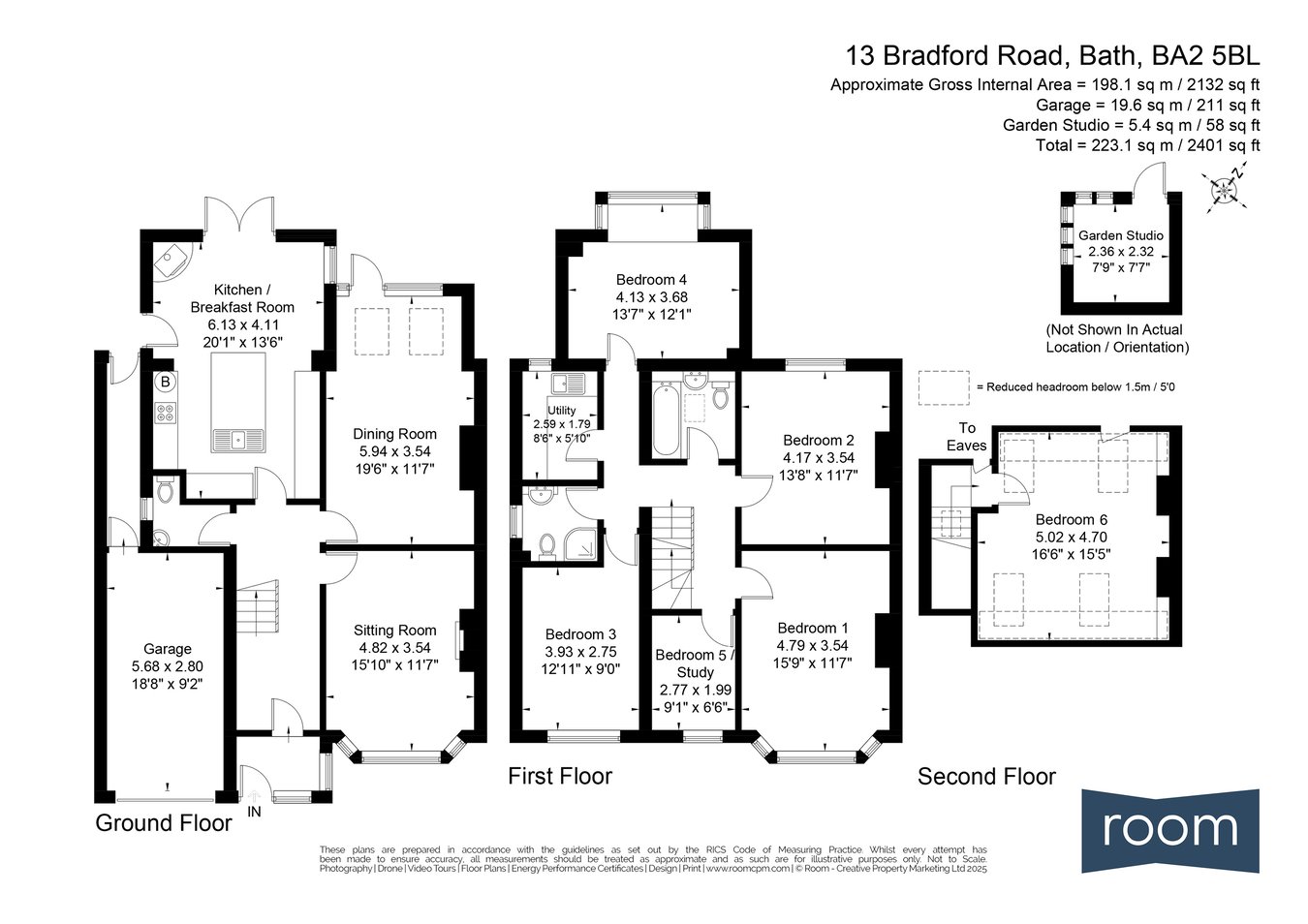 13, Bradford Road, Bath floorplan